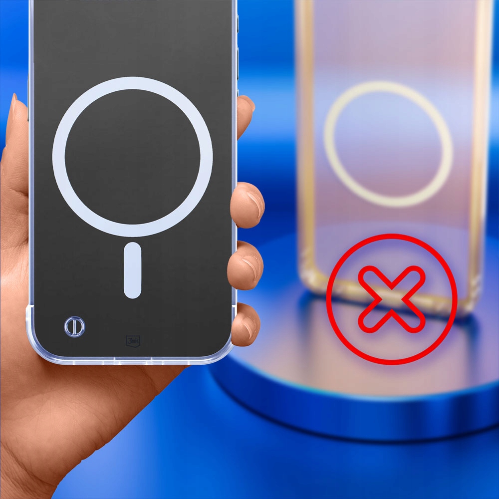 Ultralekkie etui na Apple iPhone 15 Pro Max - 3mk Just20g MagCase