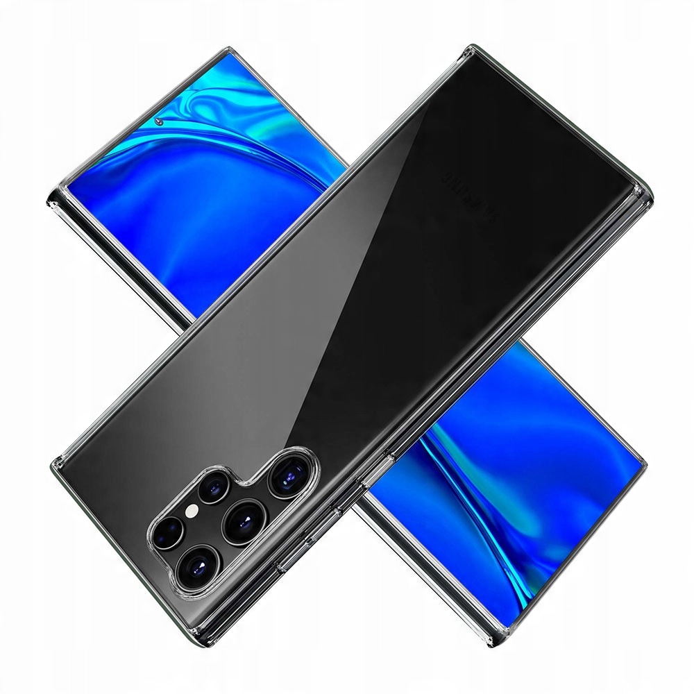 Silikonowe etui na Samsung Galaxy S24 Ultra - 3mk Clear Case