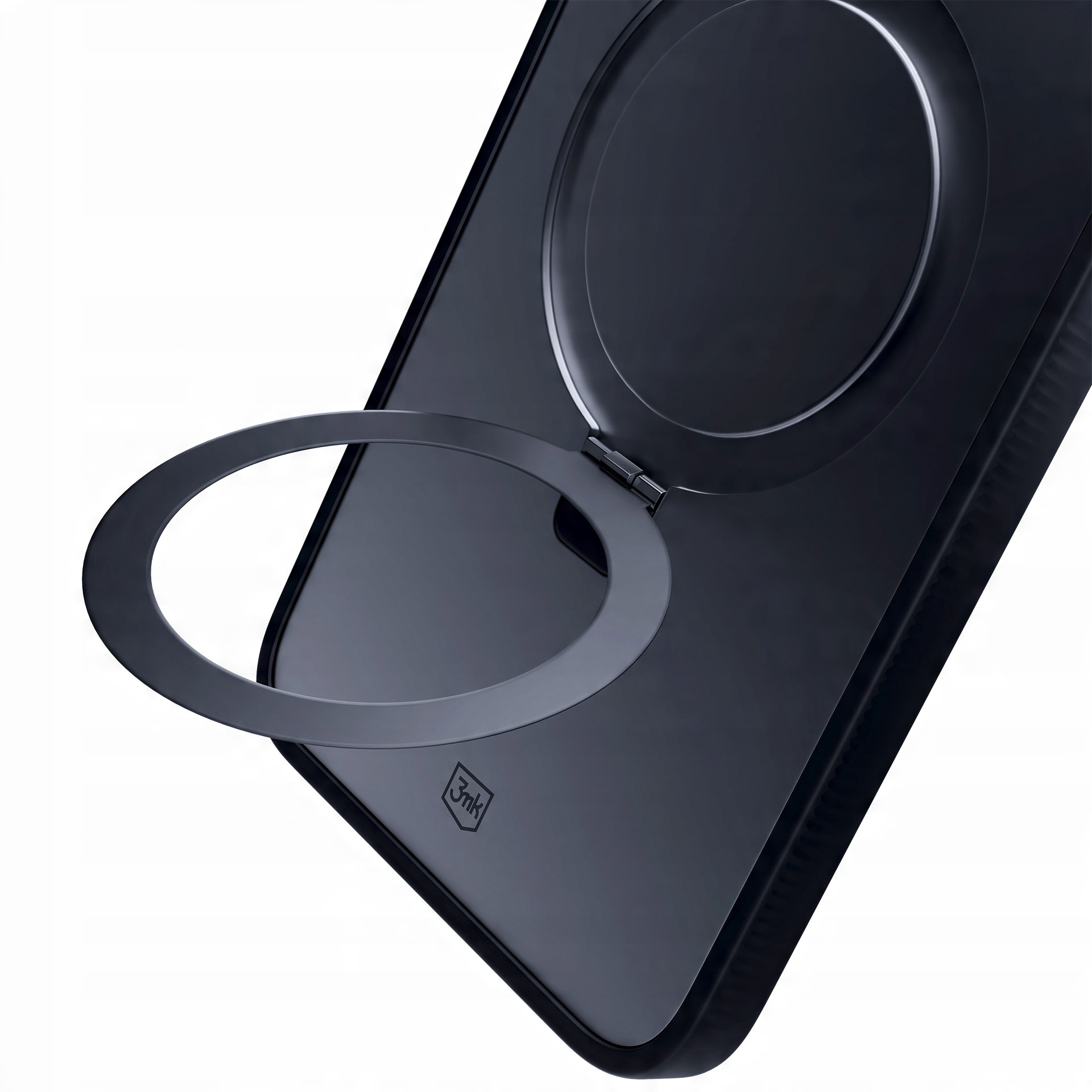 Etui z MagSafe na Apple iPhone 15 plus - 3mk Smoke Case Mag&Stand