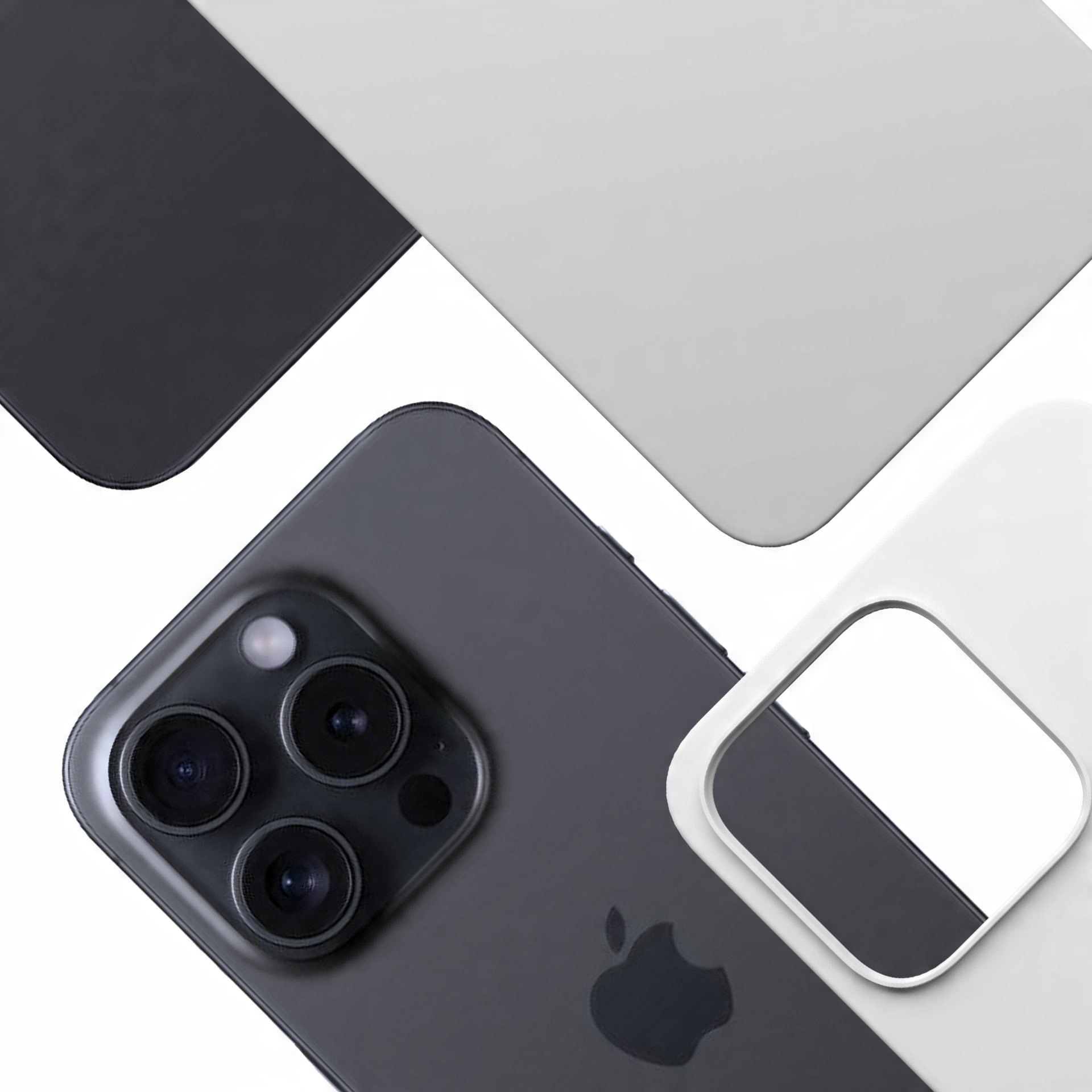 Białe etui z MagSafe na tył do Apple iPhone 16 Pro - 3mk HARDY MagSilicone