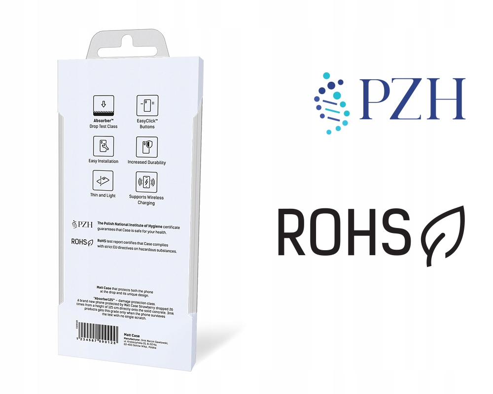 Matowe etui na Samsung Galaxy S23 5G - 3mk Matt Case lovag