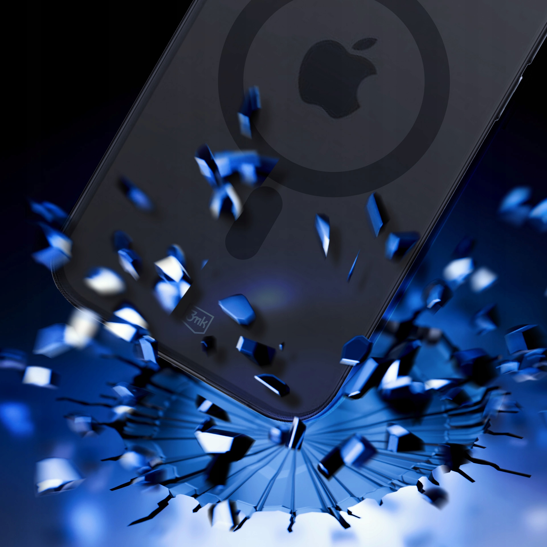 Przydymione etui na Apple iPhone 15 Pro - 3mk Smoke MagCase