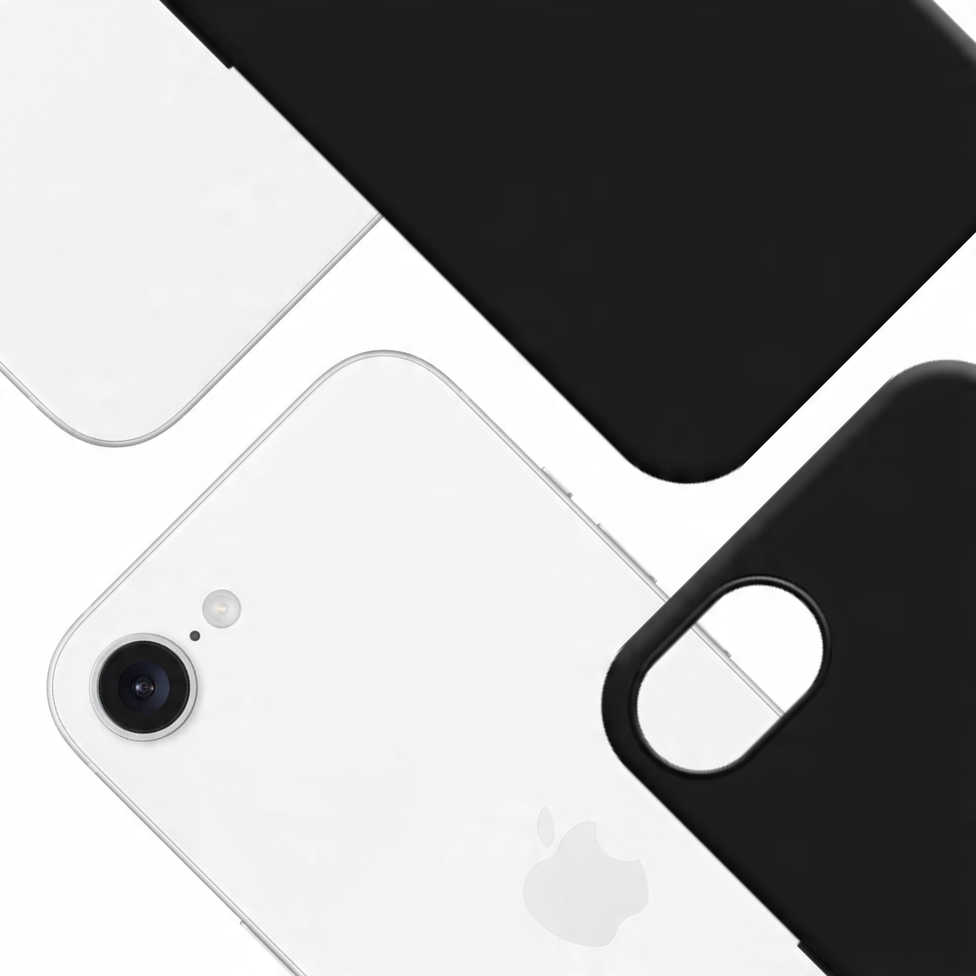 Czarne etui z MagSafe case na tył do Apple iPhone 16E 3mk HARDY MagSilicone