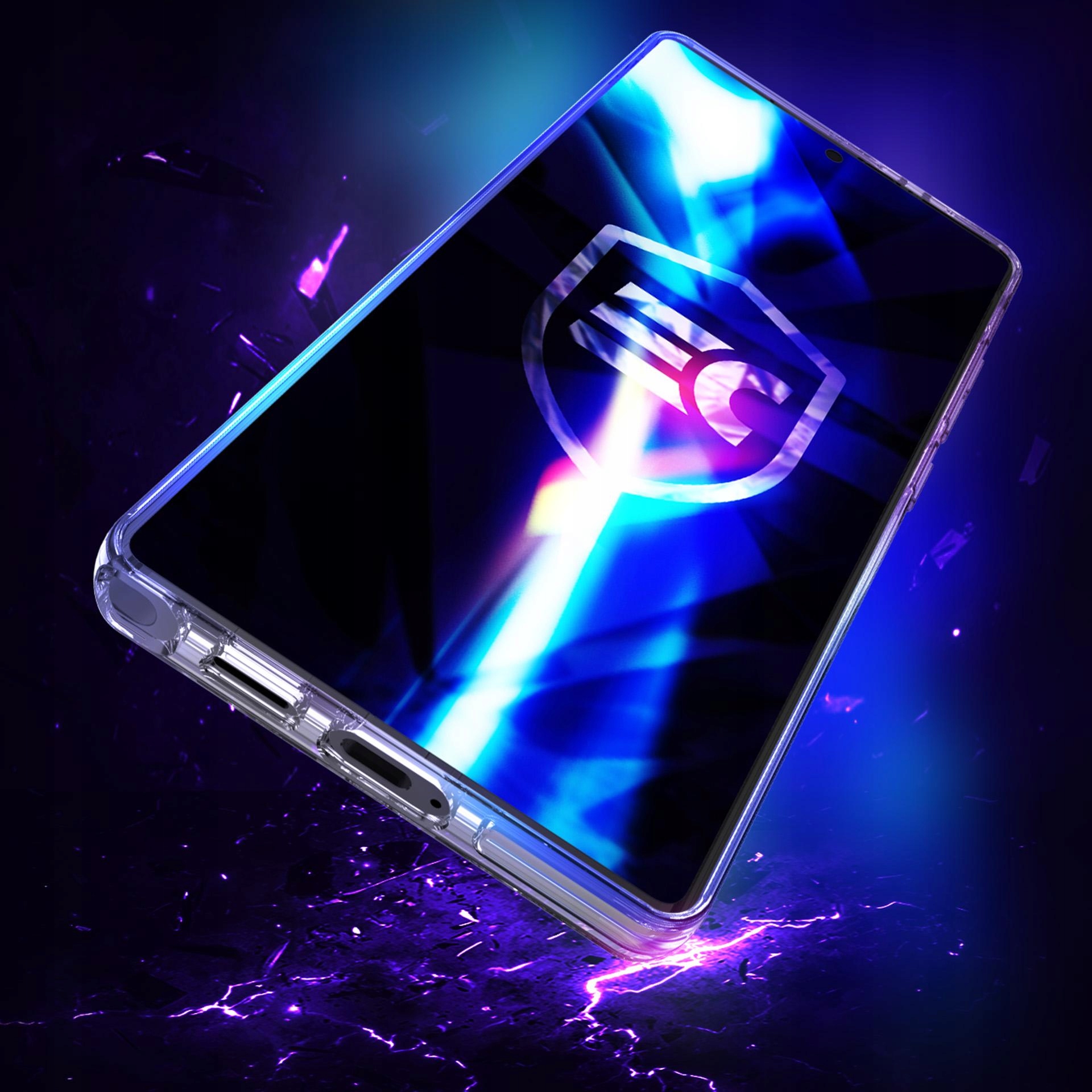 Nieżółknące etui MagSafe na tył Samsung Galaxy S25 Ultra 3mk EverClear Case