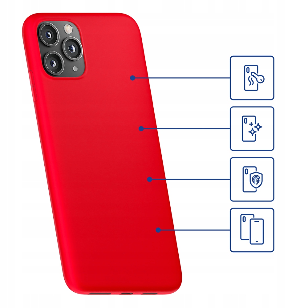 Matowe etui na Apple iPhone 14 Pro Max - 3mk Matt Case straw