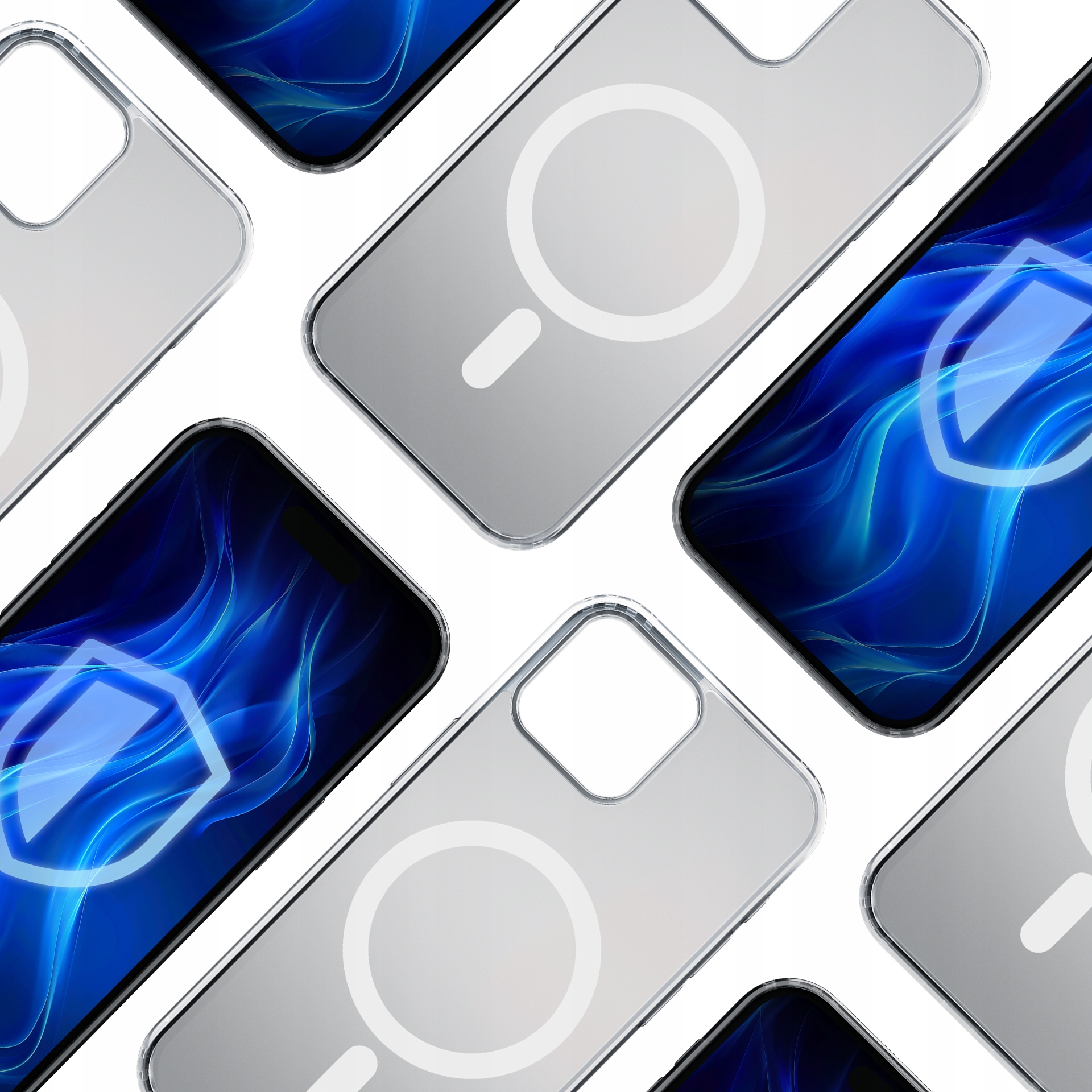 Etui z MagSafe na Apple iPhone 13 - 3mk Frosty MagCase White