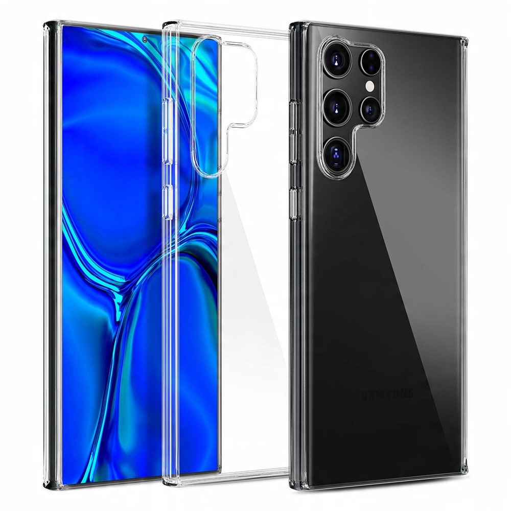 Silikonowe etui na Samsung Galaxy S24 Ultra - 3mk Clear Case