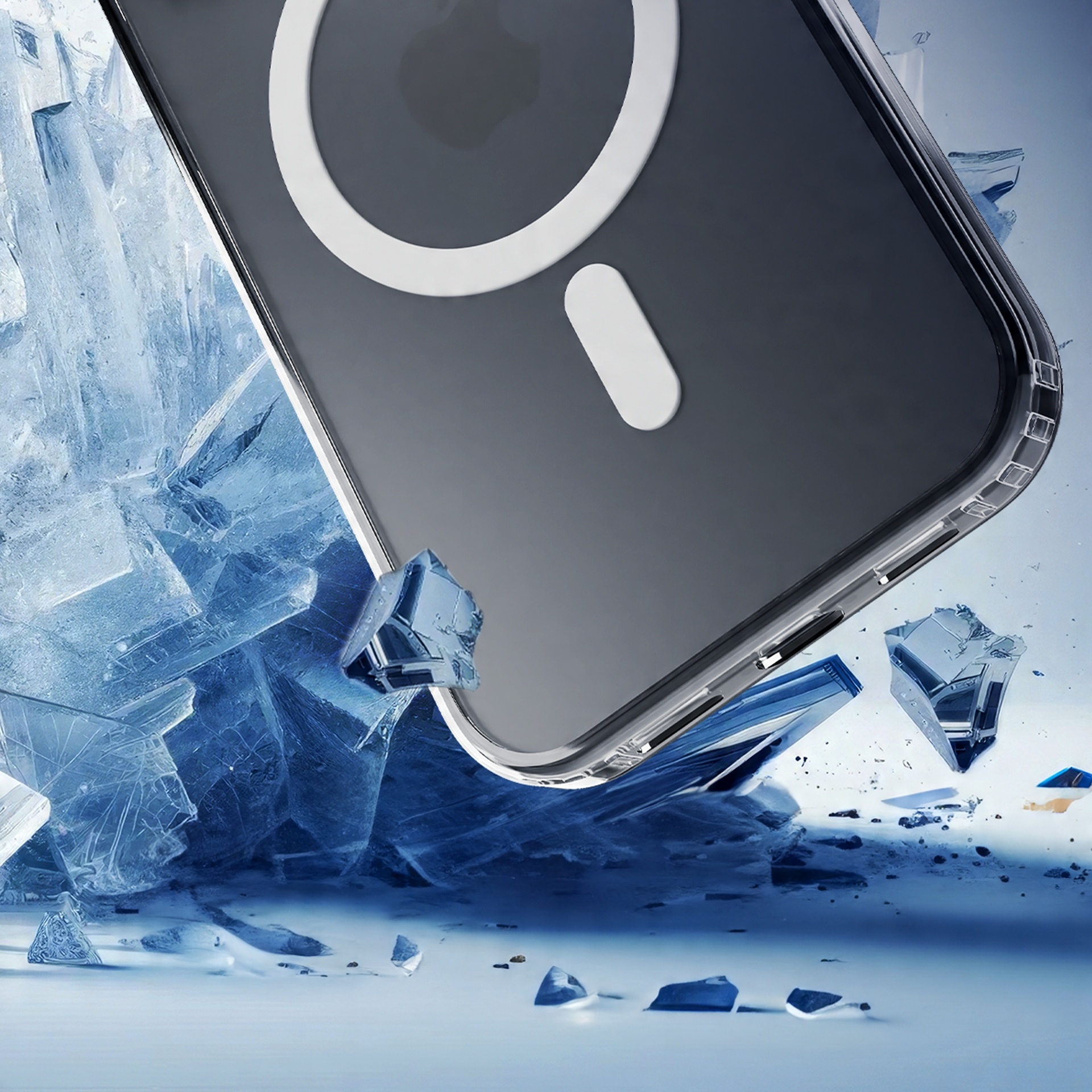 Etui z MagSafe na Apple iPhone 16E - 3mk Frosty MagCase White