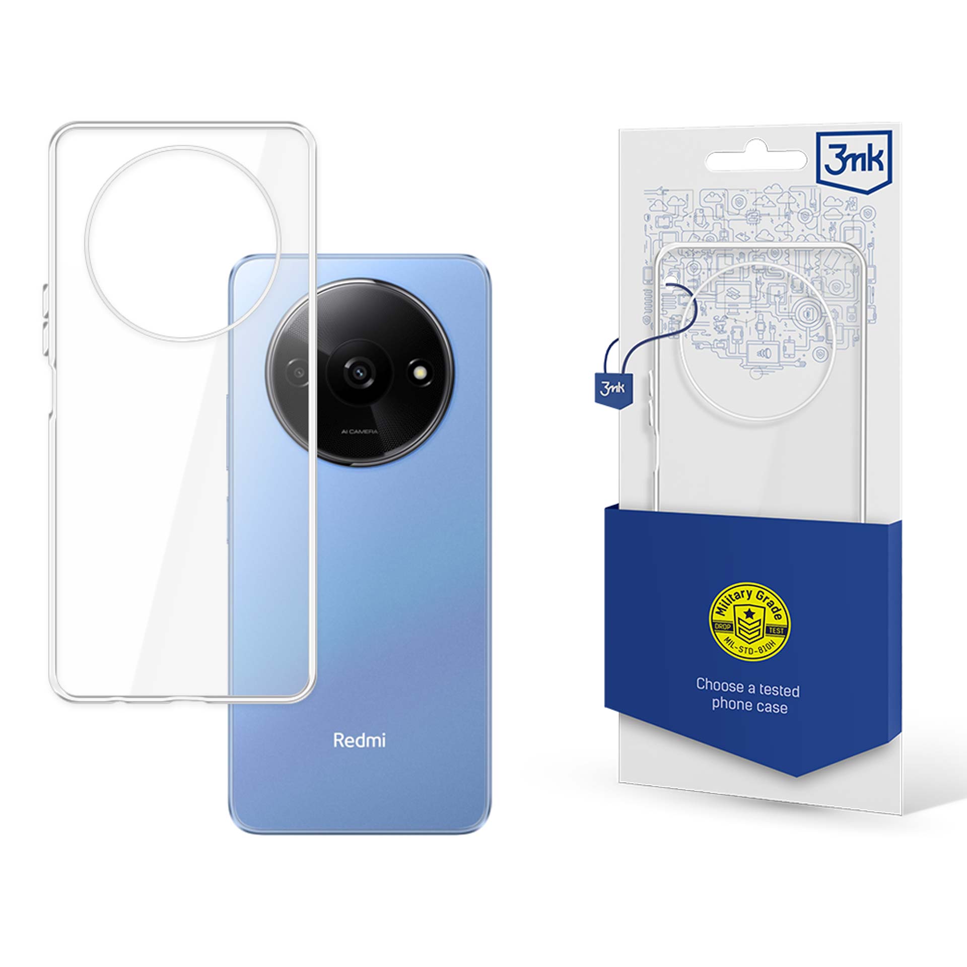 Pancerne etui na Redmi A3 - 3mk Armor Case