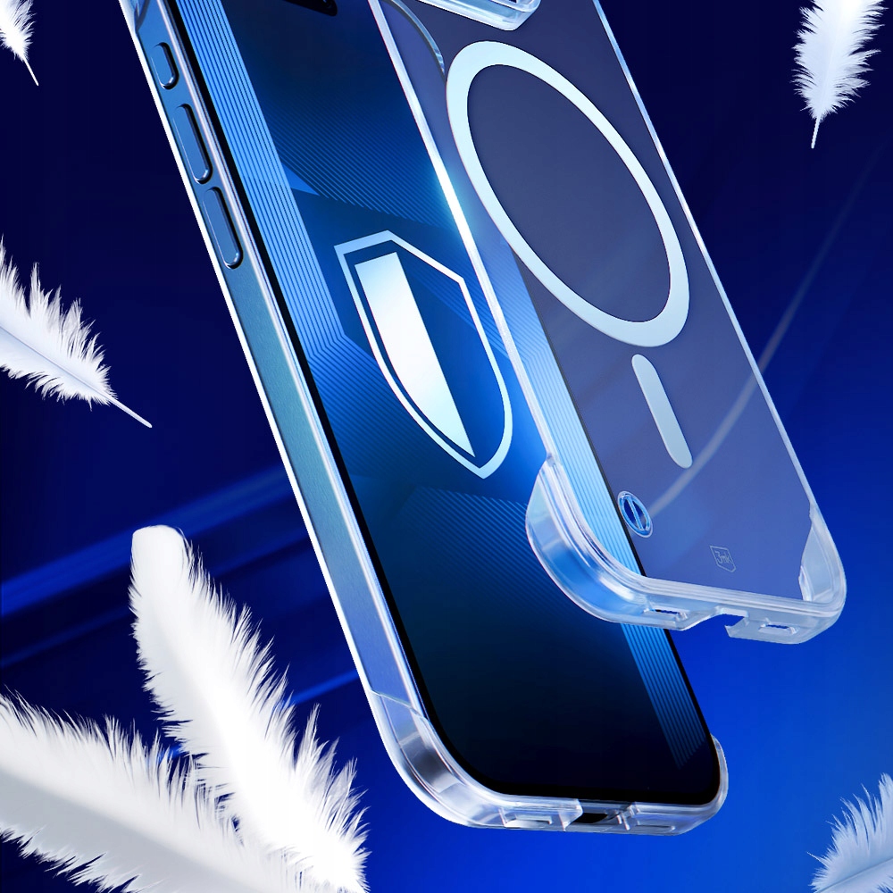 Ultralekkie etui na Apple iPhone 15 Pro - 3mk Just20g MagCase