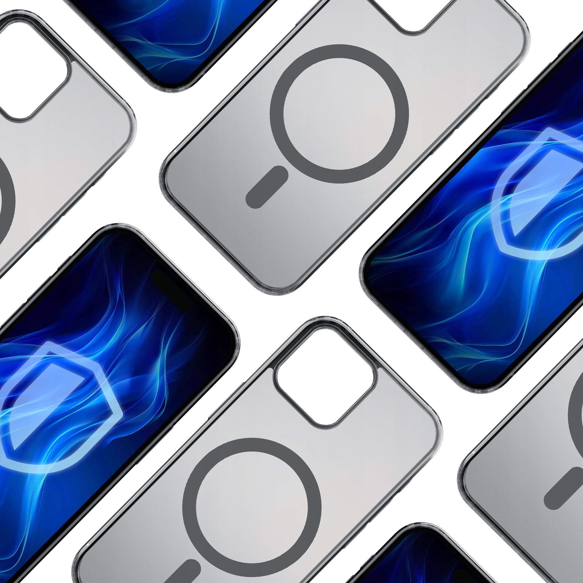 Etui z MagSafe na Apple iPhone 14 - 3mk Frosty MagCase Black