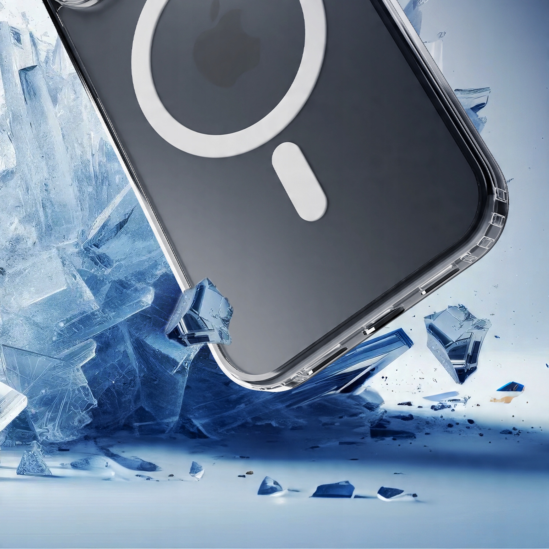 Etui z MagSafe na Apple iPhone 14 Pro - 3mk Frosty MagCase White