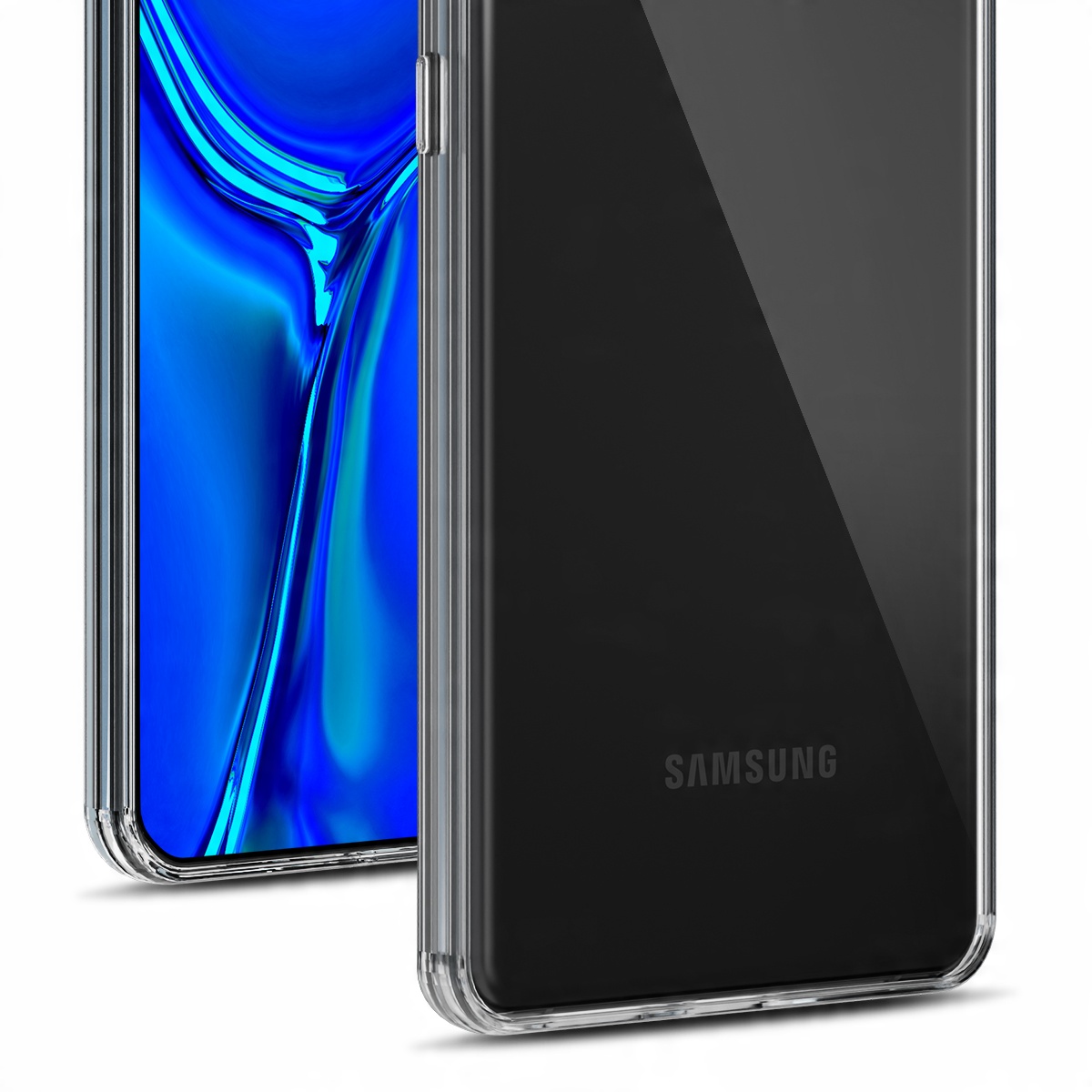 Silikonowe etui na Samsung Galaxy A40 - 3mk Clear Case