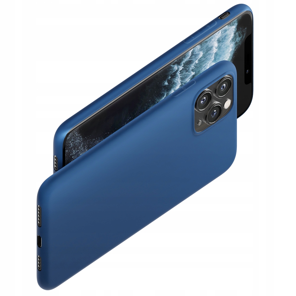 Matowe etui na Apple iPhone 14 Pro Max - 3mk Matt Case blueb
