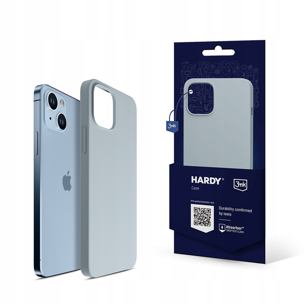 Etui na Apple iPhone 14 Plus - 3mk HARDY Silicone MagCase Sierra Blue