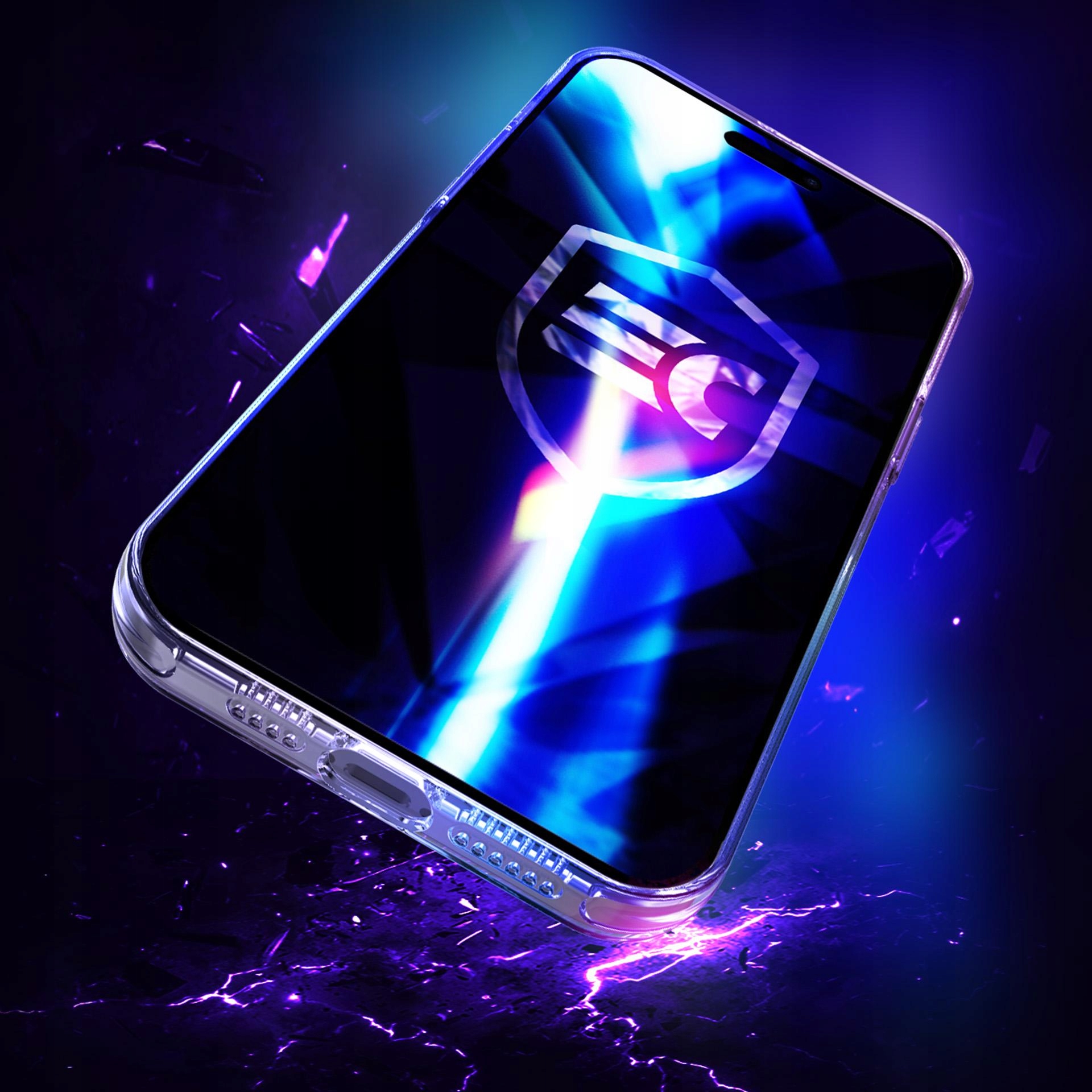 Nieżółknące etui MagSafe na tył do iPhone 15 Pro Max 3mk EverClear Mag Case