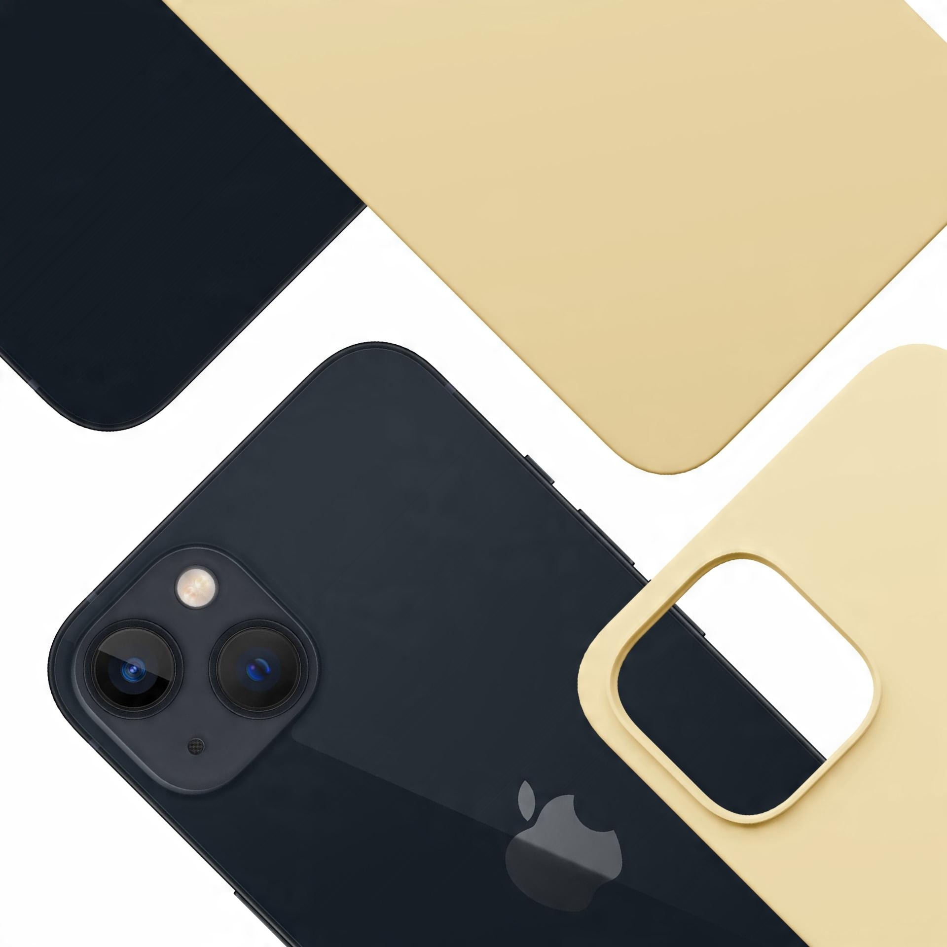 Żółte etui z MagSafe na tył do Apple iPhone 15 Plus - 3mk HARDY MagSilicone