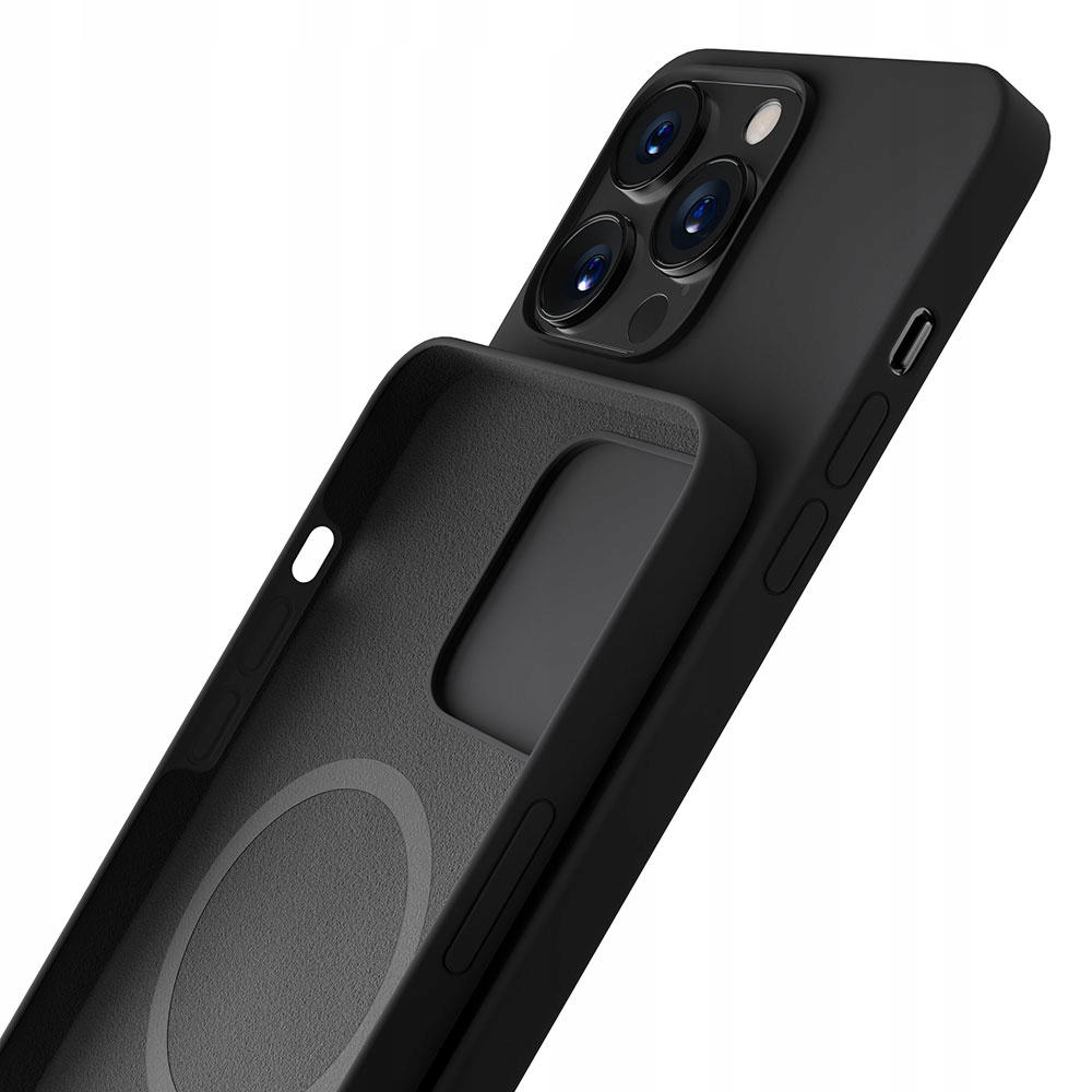 Etui na Apple iPhone 14 Plus - 3mk HARDY Silicone MagCase Graphite