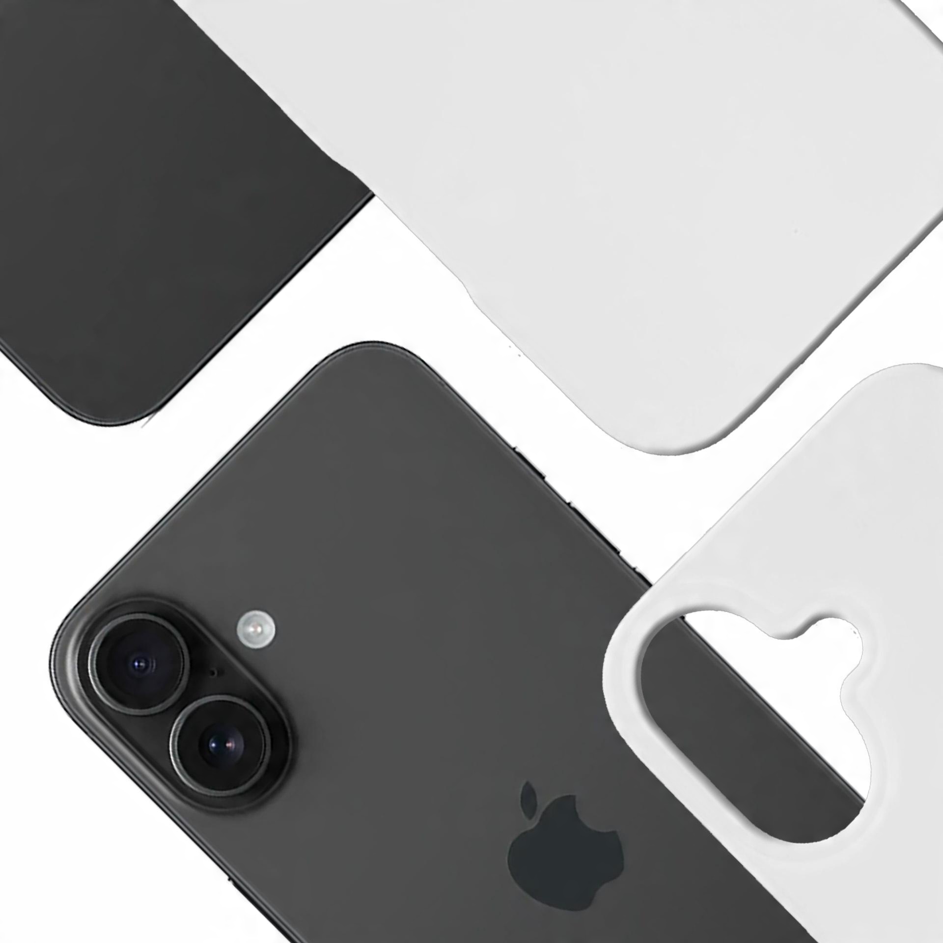 Białe etui z MagSafe na tył do Apple iPhone 16 Plus - 3mk HARDY MagSilicone