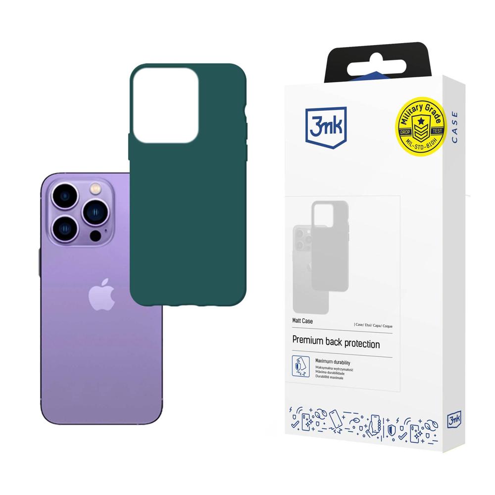 Matowe etui na Apple iPhone 14 Pro Max - 3mk Matt Case lovag
