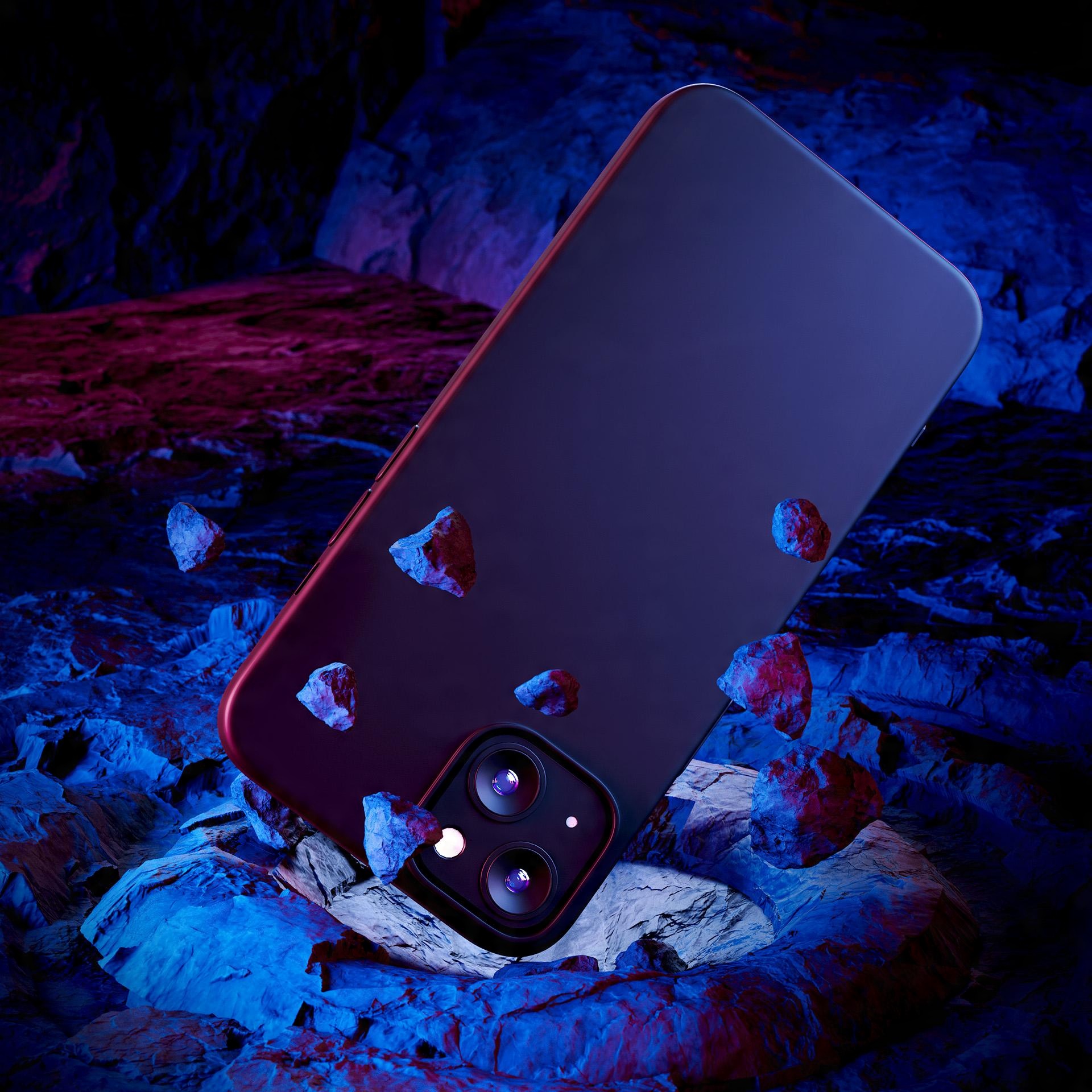 Matowe etui na Apple iPhone 13 - 3mk Matt Case Pro