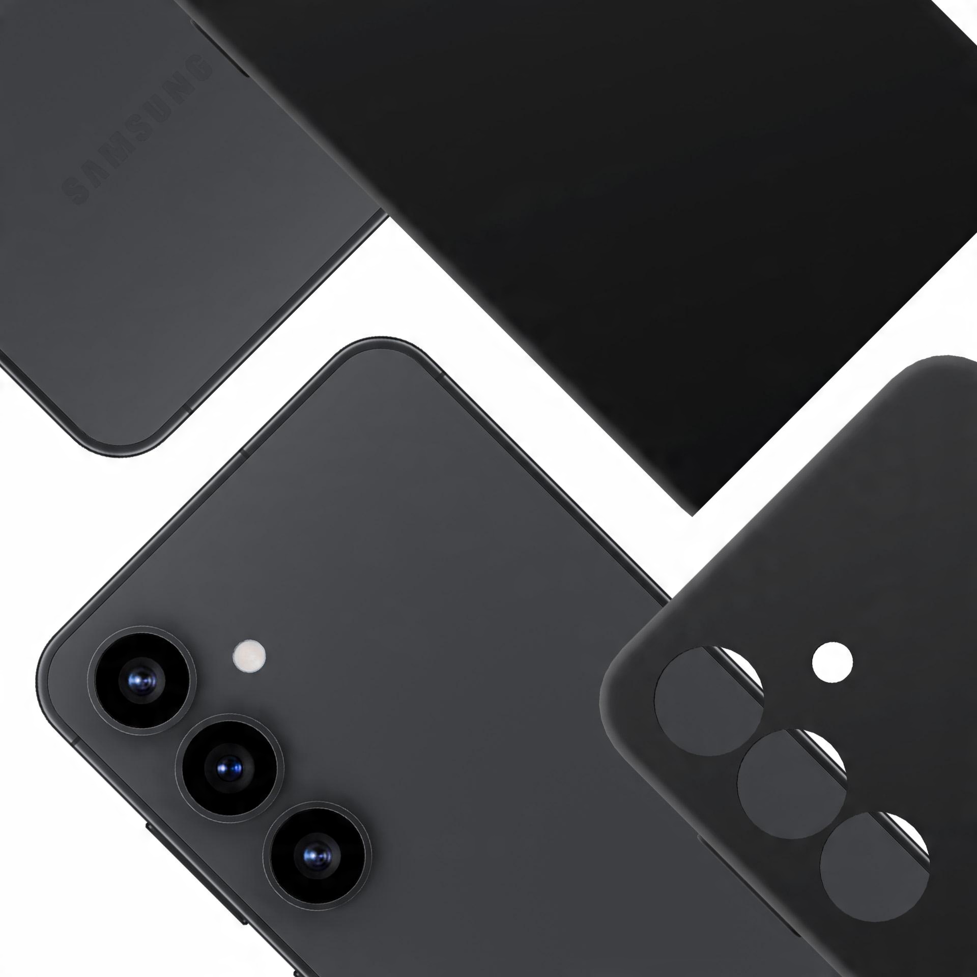 Czarne etui z MagSafe na tył do Samsung Galaxy S24 - 3mk HARDY MagSilicone