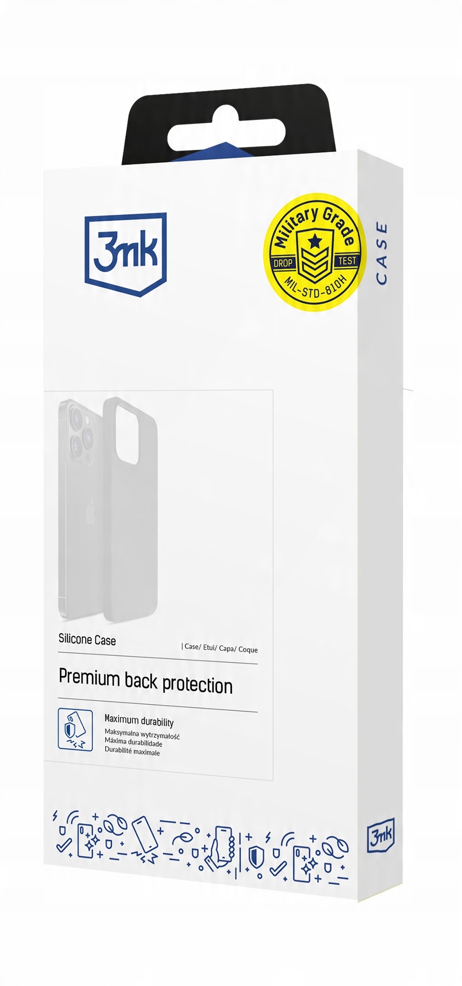 Silikonowe etui na Redmi Note 13 Pro 4G - 3mk Silicone Case