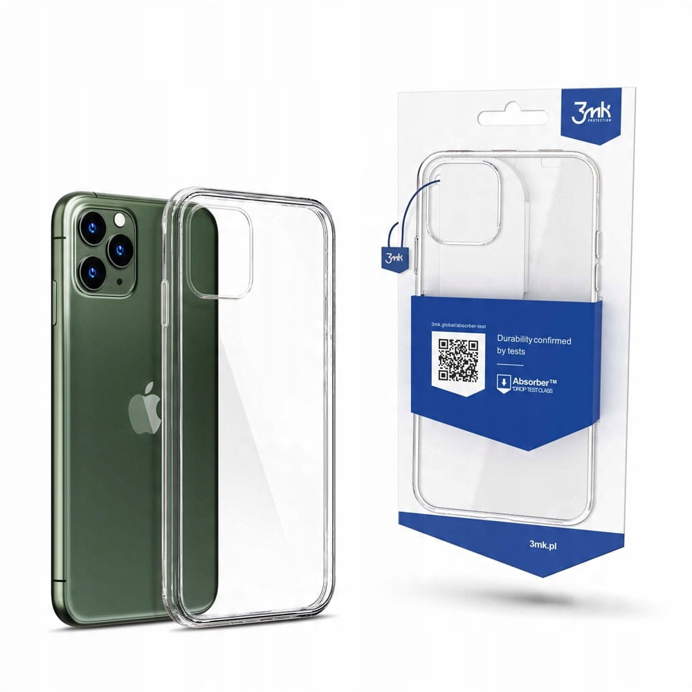 Silikonowe etui na Apple iPhone 11 Pro - 3mk Clear Case