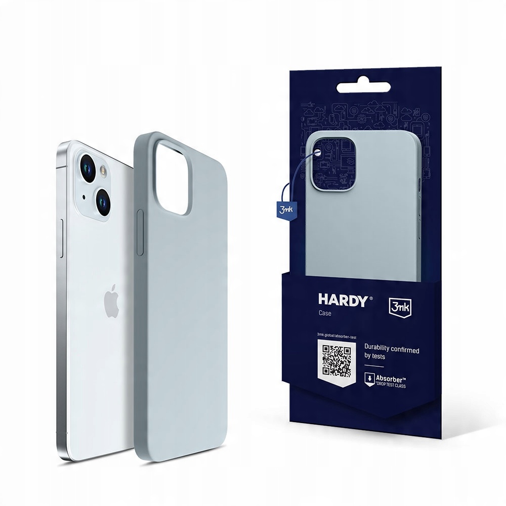 Etui na Apple iPhone 15 Plus - 3mk HARDY Silicone MagCase Blue