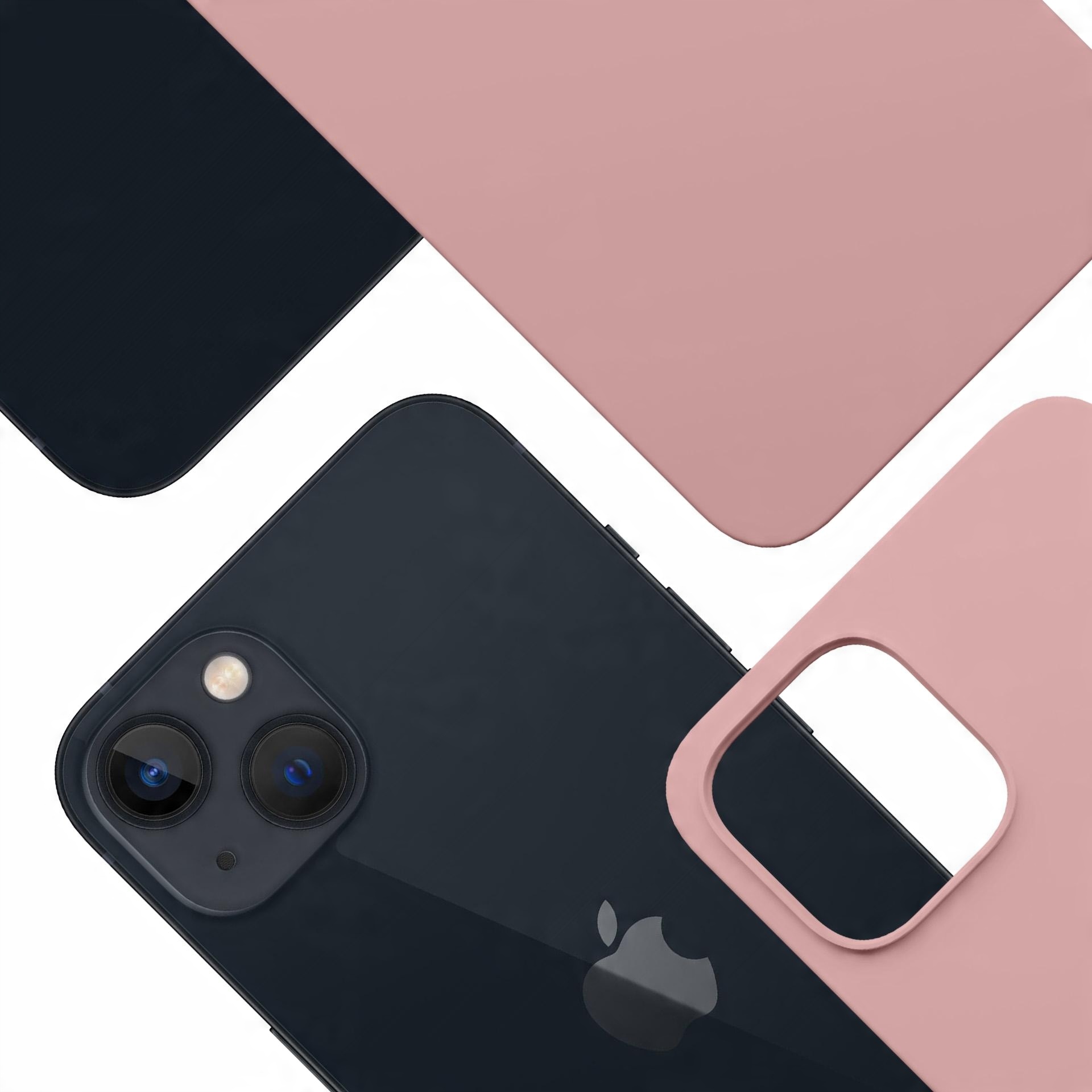 Różowe etui z MagSafe na tył do Apple iPhone 15 Plus 3mk HARDY MagSilicone