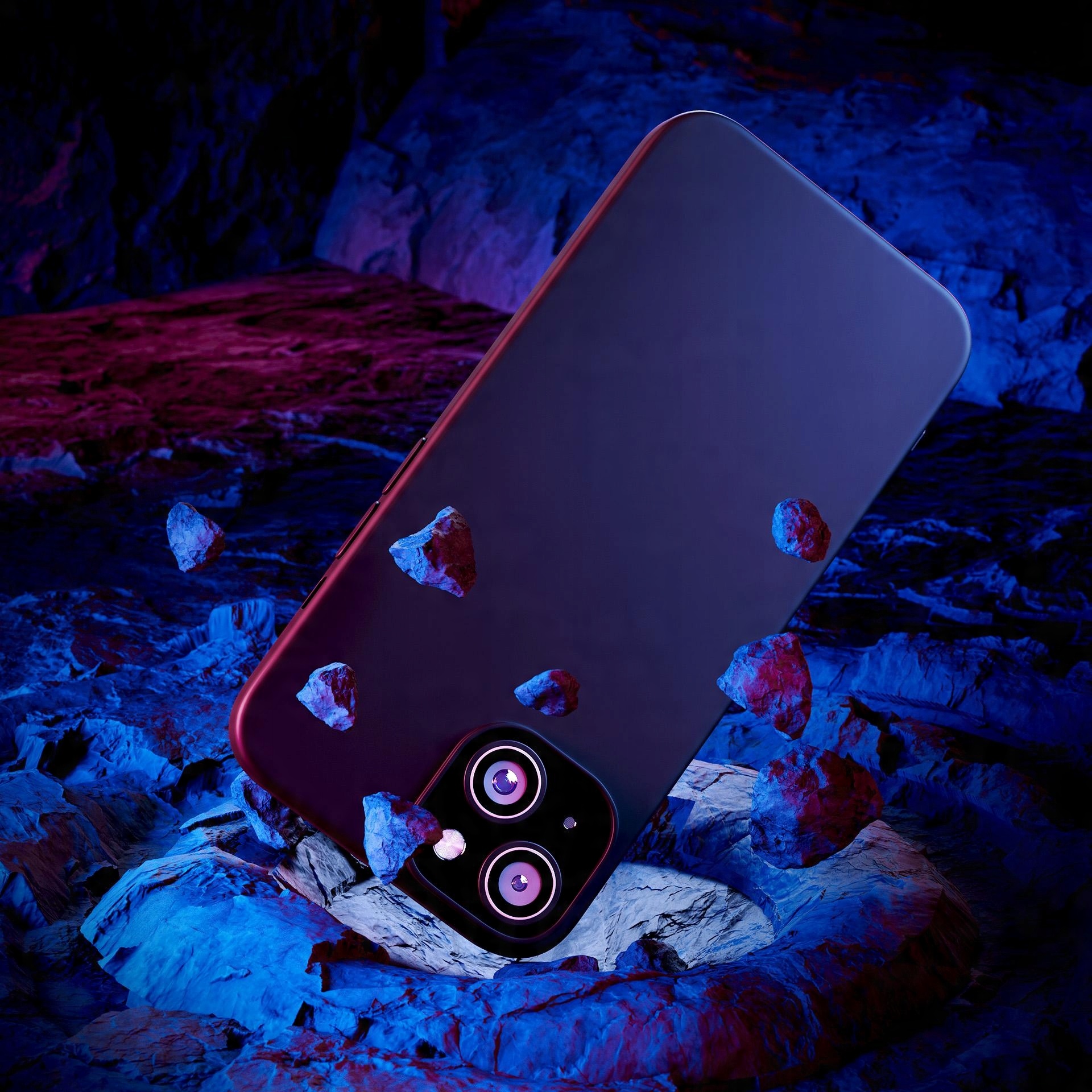 Matowe etui na Apple iPhone 15 - 3mk Matt Case Pro