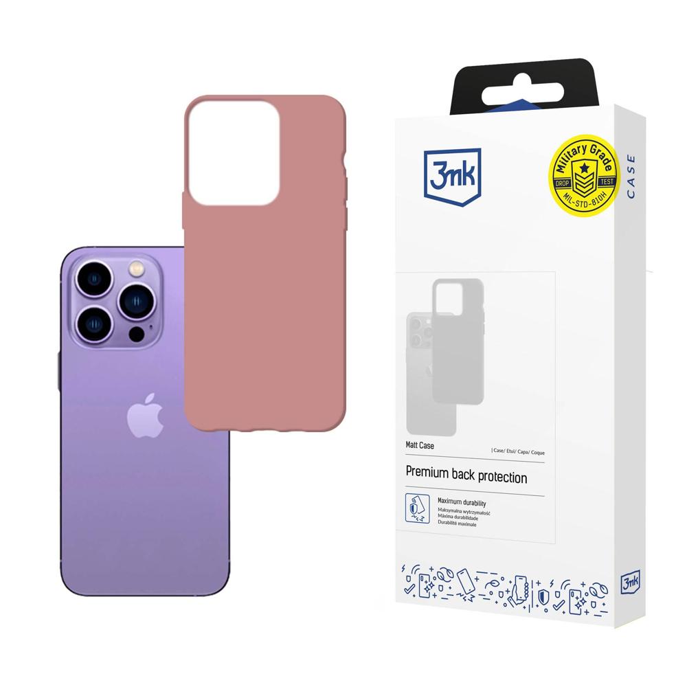 Matowe etui na Apple iPhone 14 Pro Max - 3mk Matt Case lyche