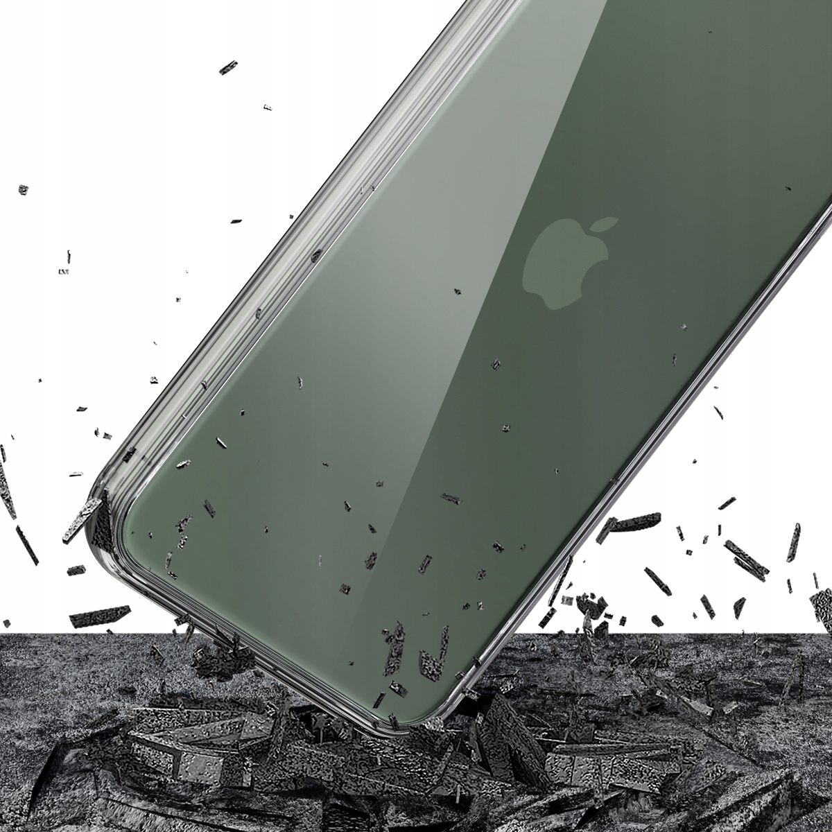 Silikonowe etui na Apple iPhone X/XS - 3mk Clear Case