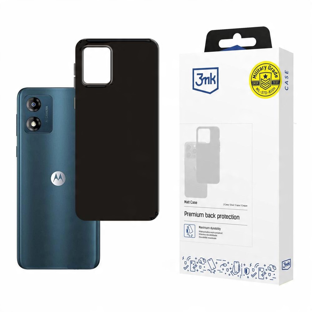 Matowe etui na Motorola Moto E13 - 3mk Matt Case