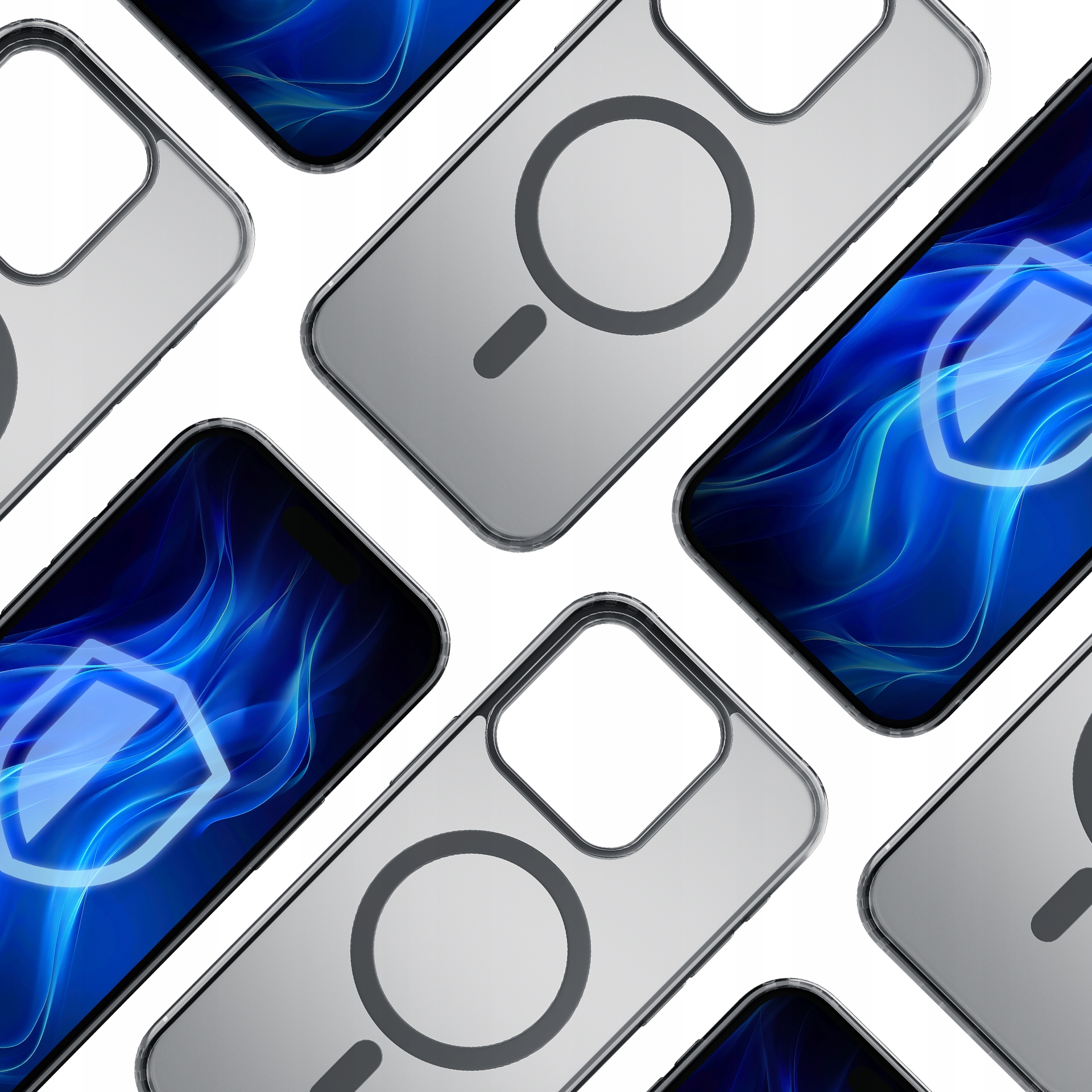 Etui z MagSafe na Apple iPhone 15 Pro Max - 3mk Frosty MagCase Black