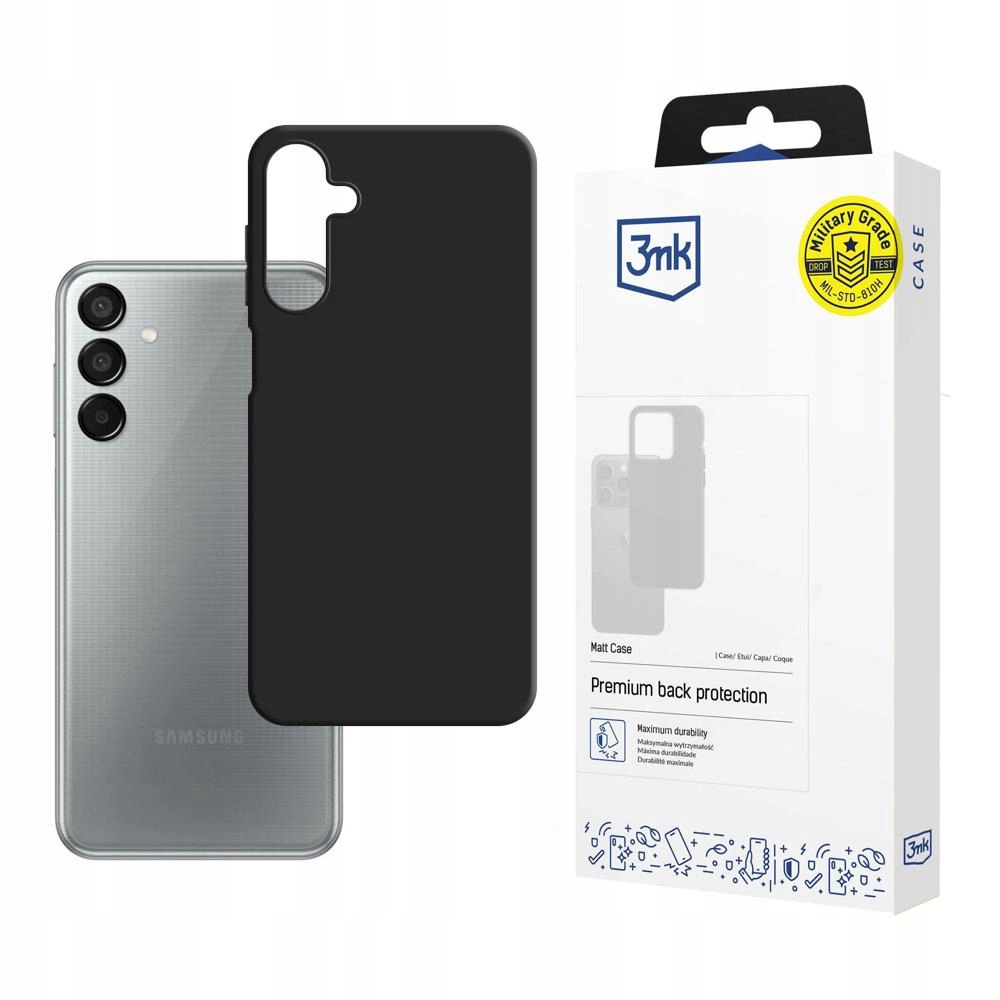 Matowe etui na Samsung Galaxy M15 5G - 3mk Matt Case