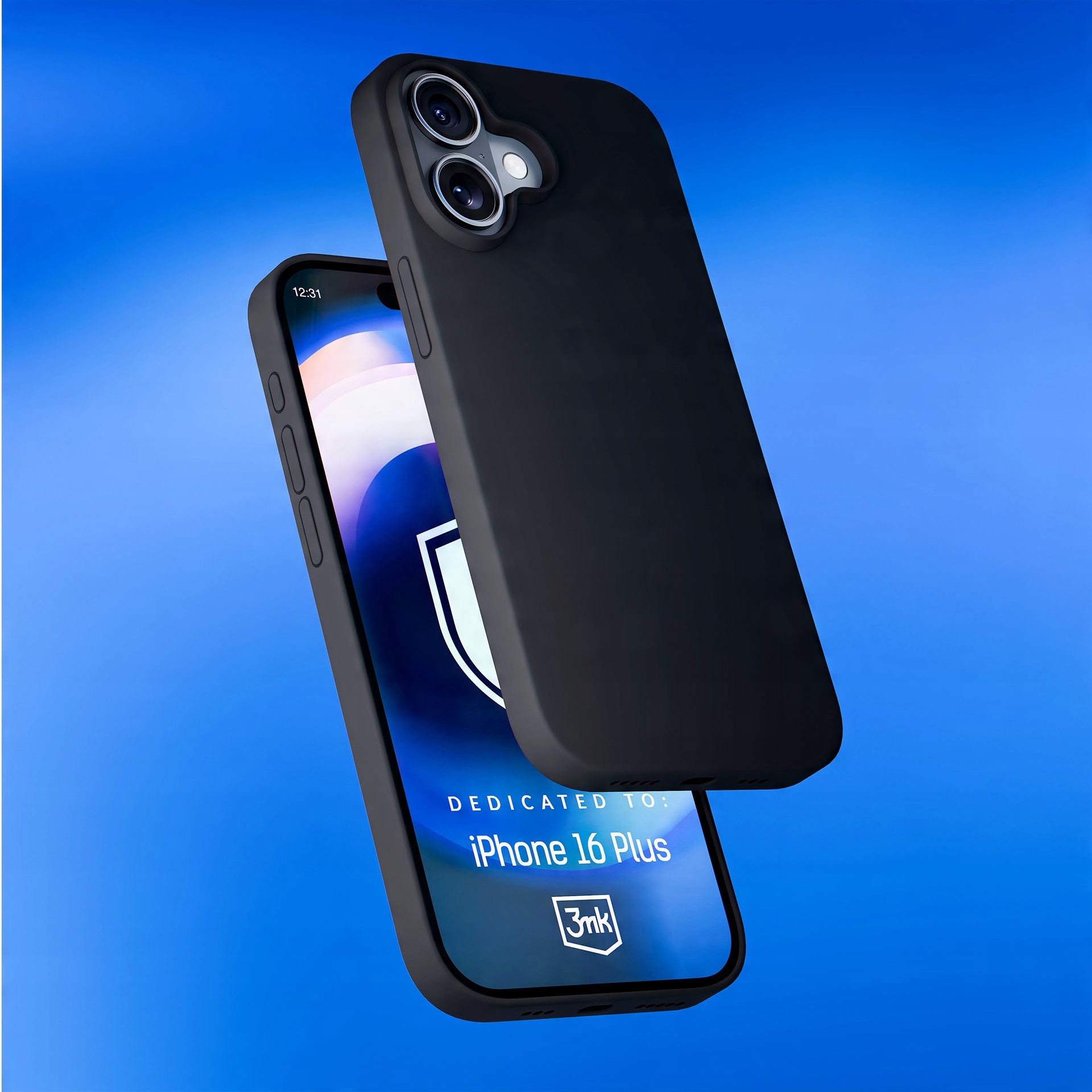 Etui na Apple iPhone 16 Plus - 3mk HARDY Silicone MagCase Graphite