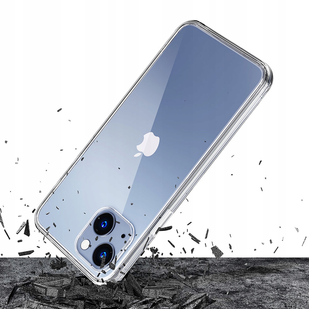 Silikonowe etui na Apple iPhone 15 - 3mk Clear Case