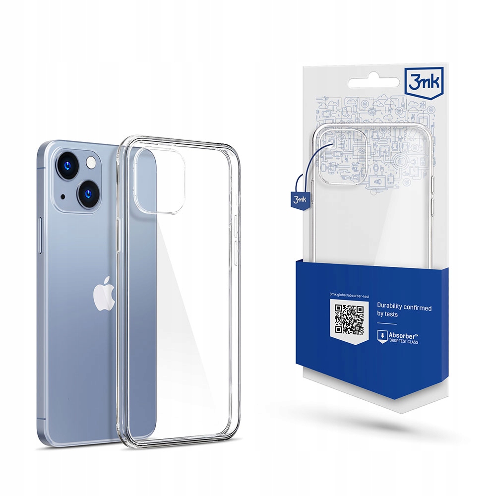 Silikonowe etui na Apple iPhone 15 - 3mk Clear Case