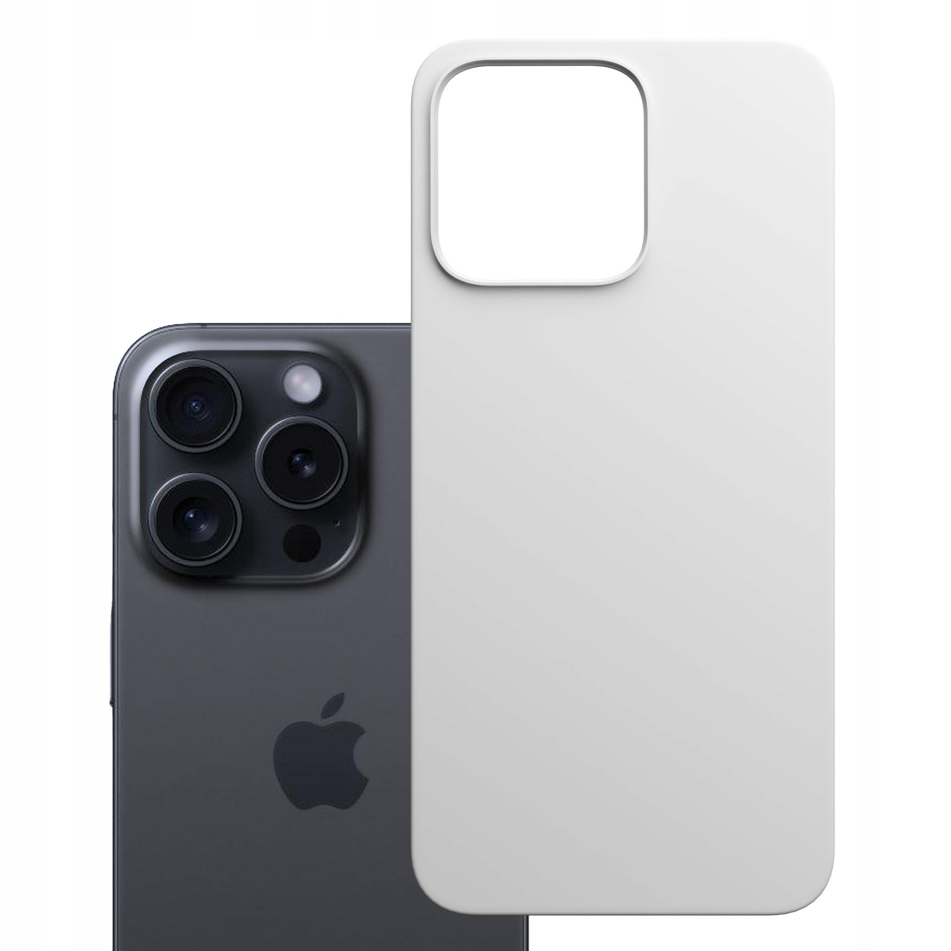 Szare etui z MagSafe na tył Apple iPhone 13 Pro Max - 3mk HARDY MagSilicone