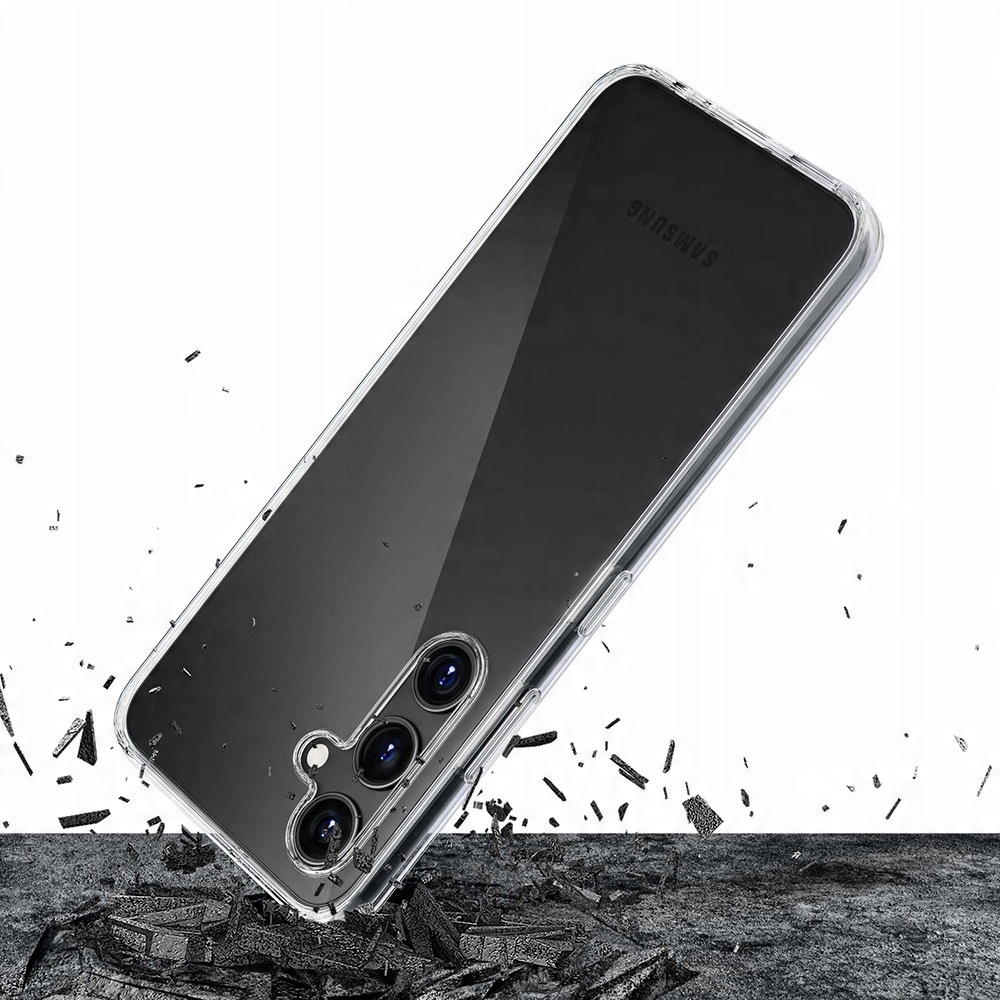 Silikonowe etui na Samsung Galaxy S24 - 3mk Clear Case