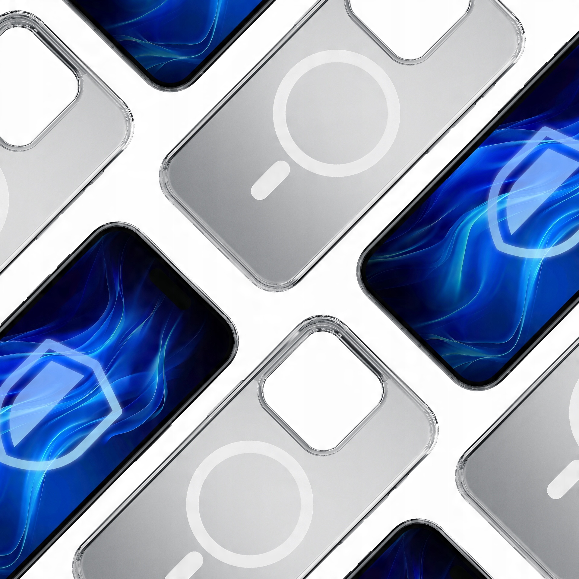 Etui z MagSafe na Apple iPhone 16 Pro Max - 3mk Frosty MagCase White