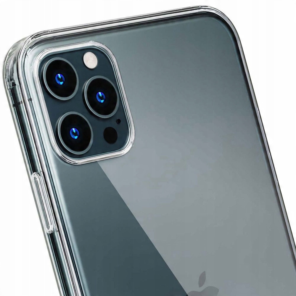 Silikonowe etui na Apple iPhone 12 Pro Max - 3mk Clear Case