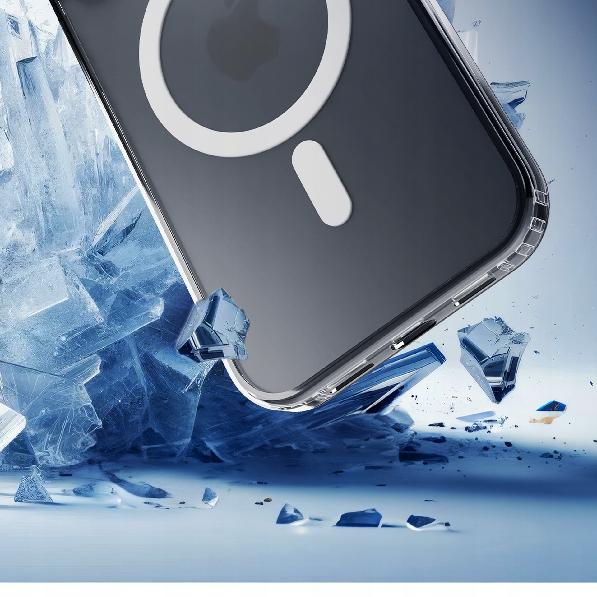 Etui z MagSafe na Apple iPhone 13 - 3mk Frosty MagCase White