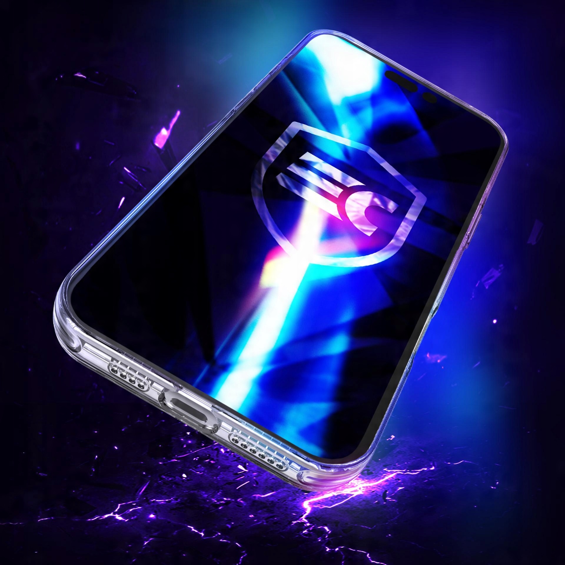 Nieżółknące etui MagSafe na tył do iPhone 16 Plus - 3mk EverClear Mag Case