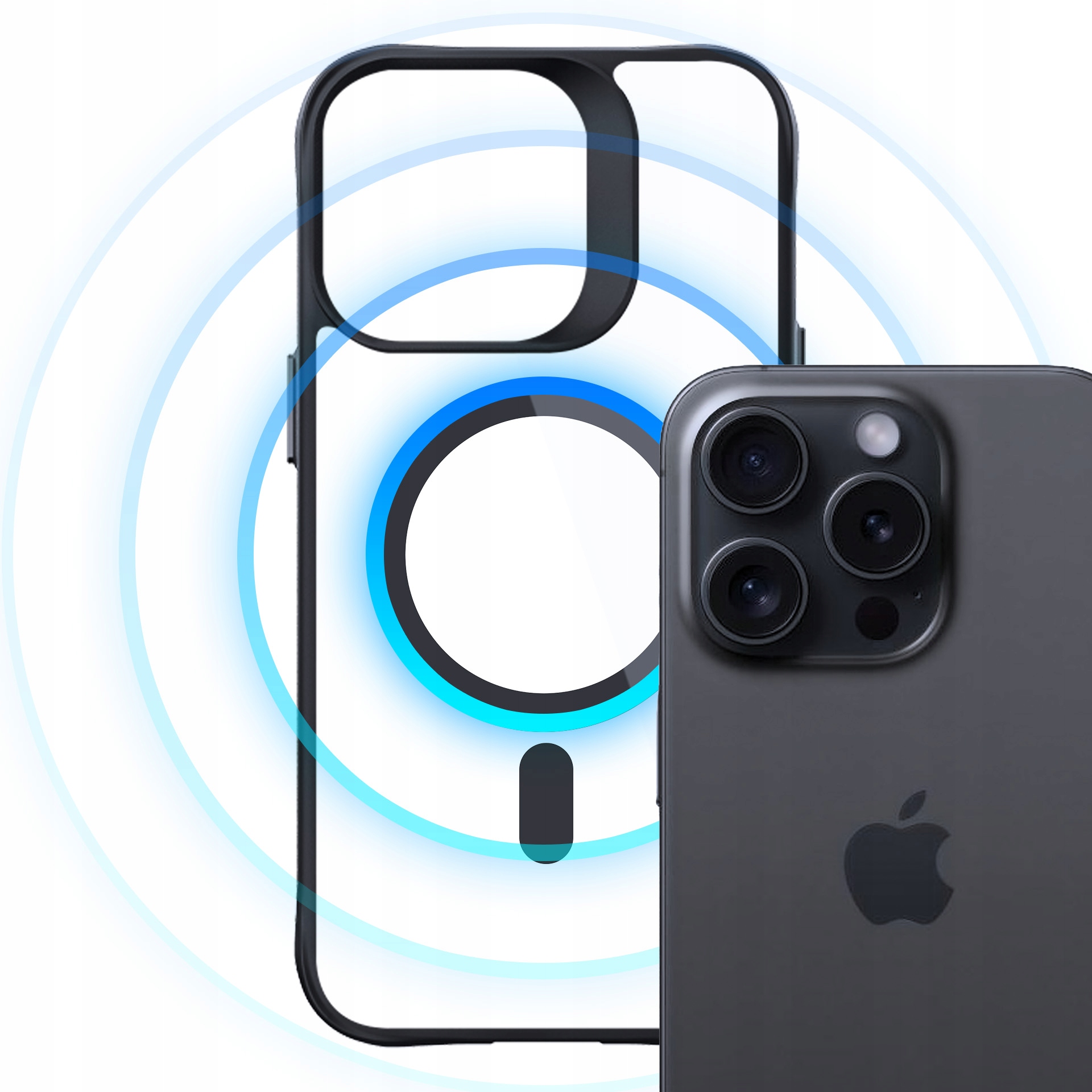 Etui z MagSafe na Apple iPhone 15 Pro Max - 3mk Satin Armor MagCase