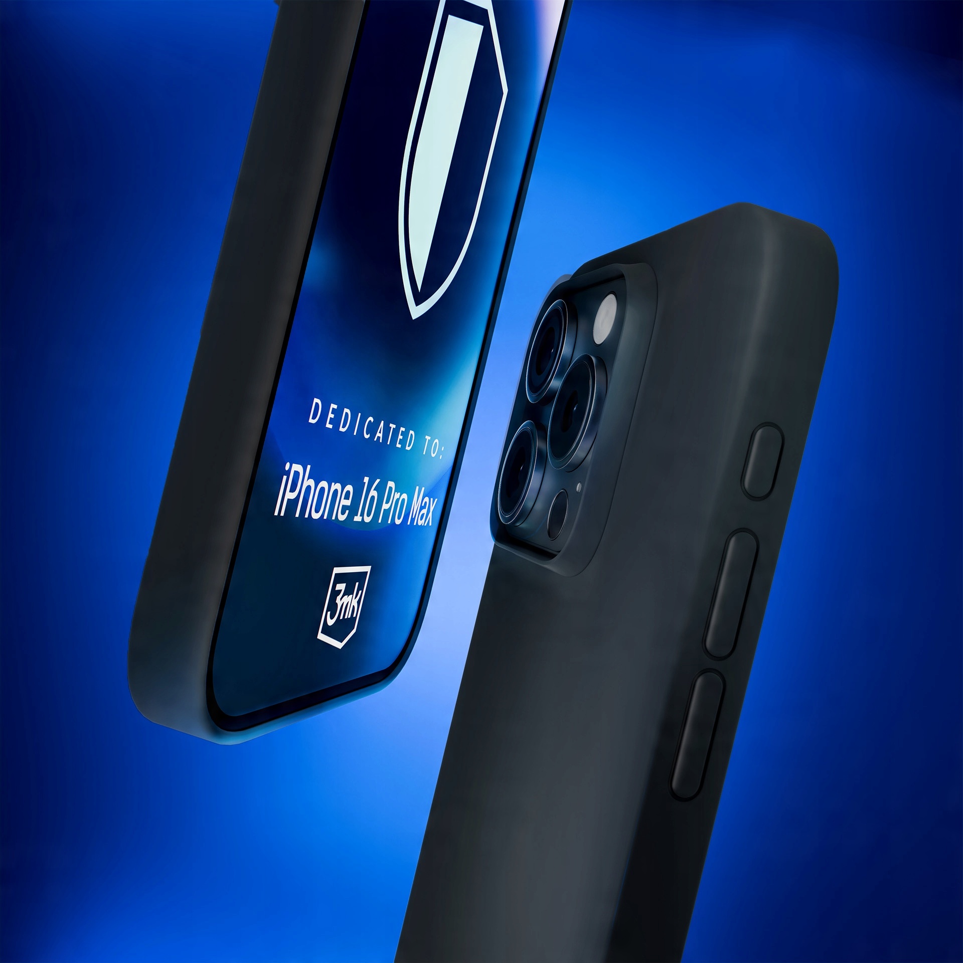 Etui na Apple iPhone 16 Pro Max - 3mk HARDY Silicone MagCase Graphite