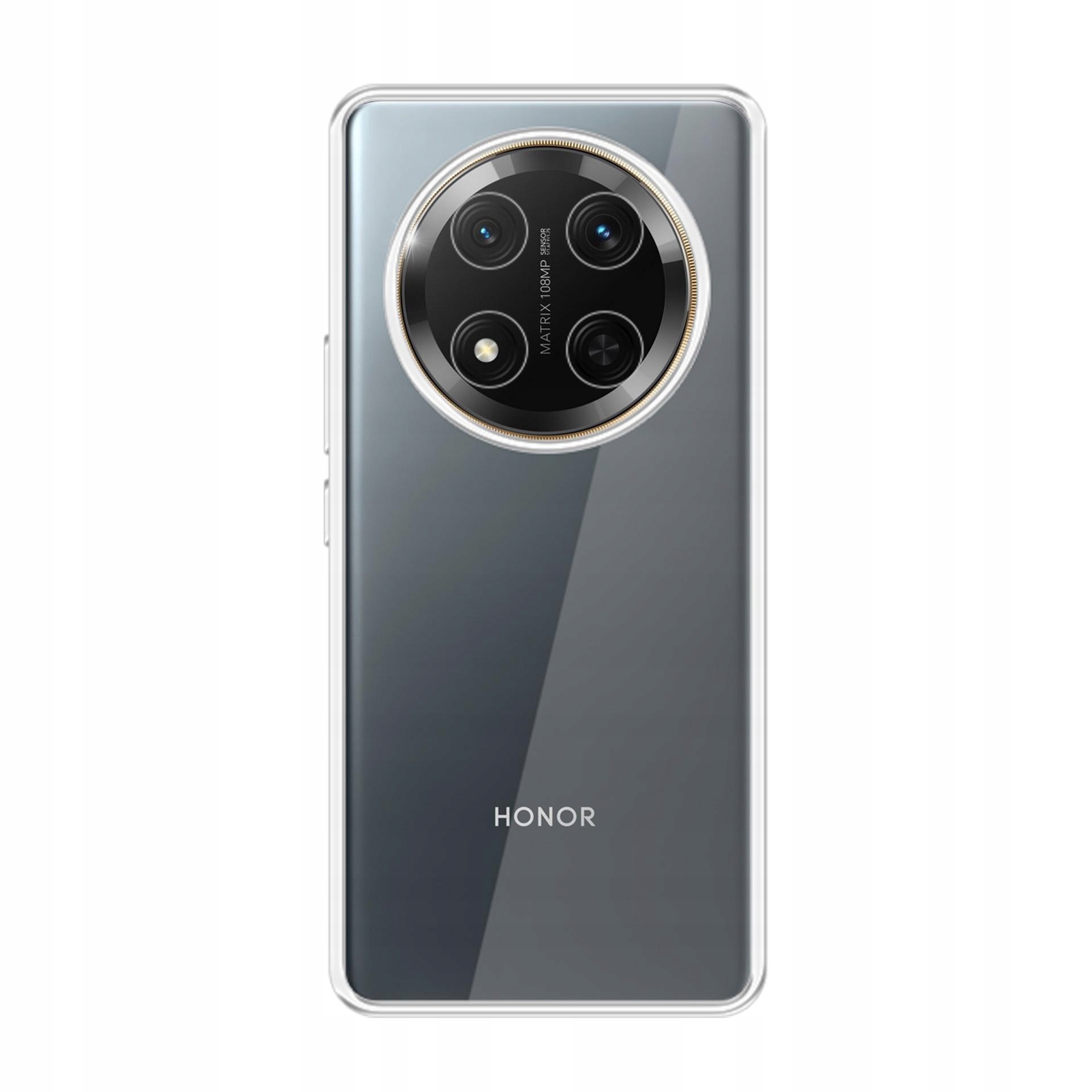 Silikonowe etui na Honor Magic7 Lite - 3mk Clear Case