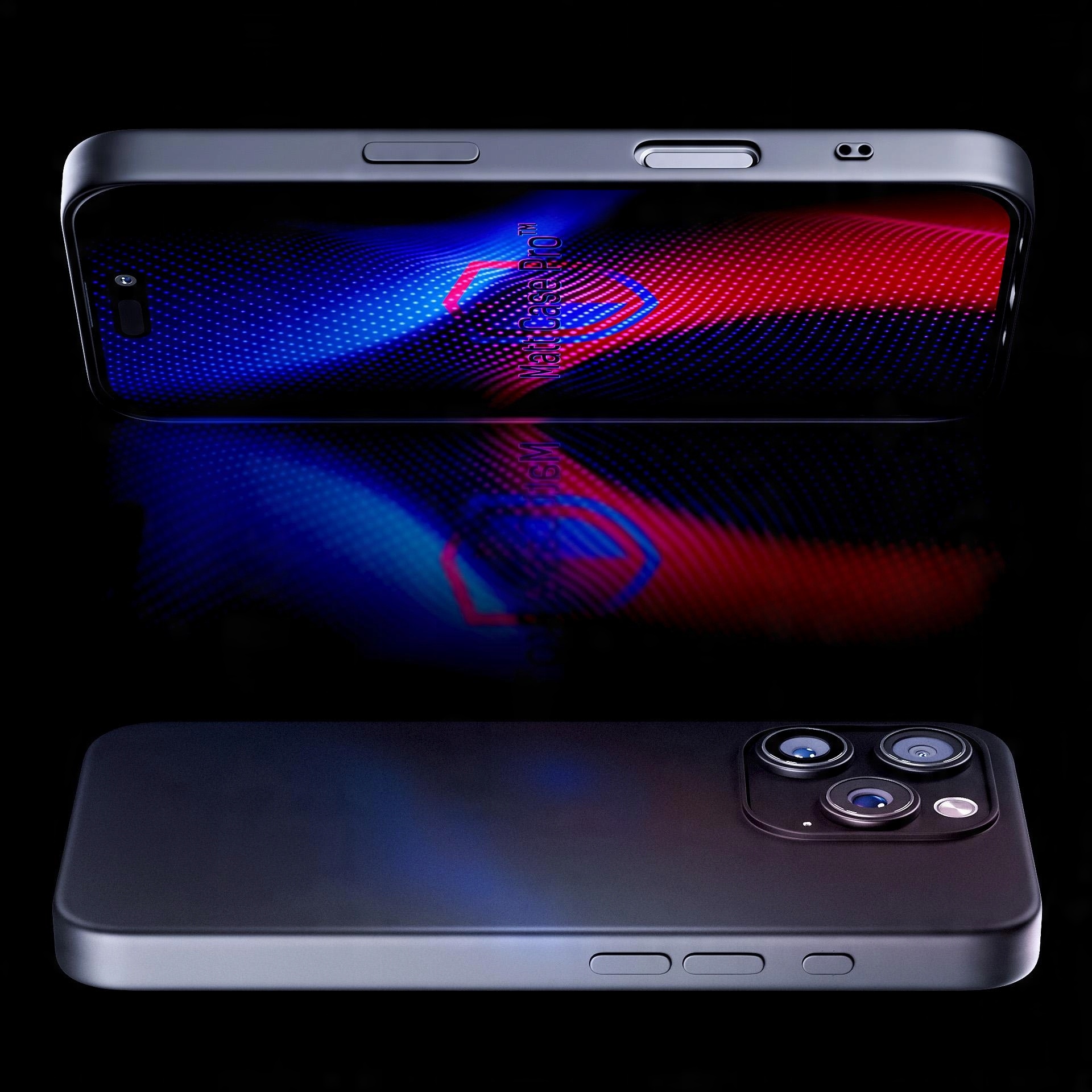 Matowe etui na Apple iPhone 16 Pro - 3mk Matt Case Pro