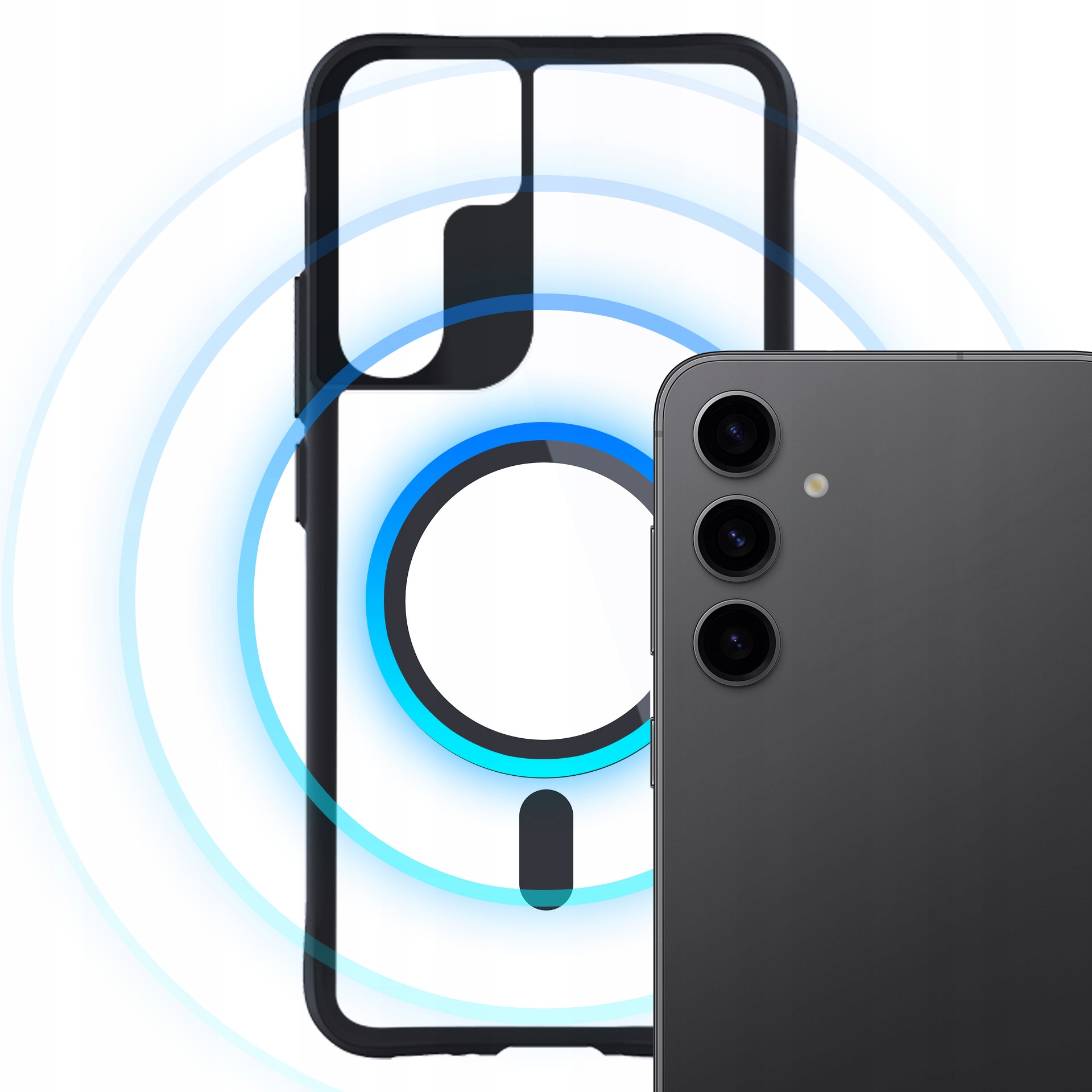 Etui z MagSafe na Samsung Galaxy S24 - 3mk Satin Armor MagCase